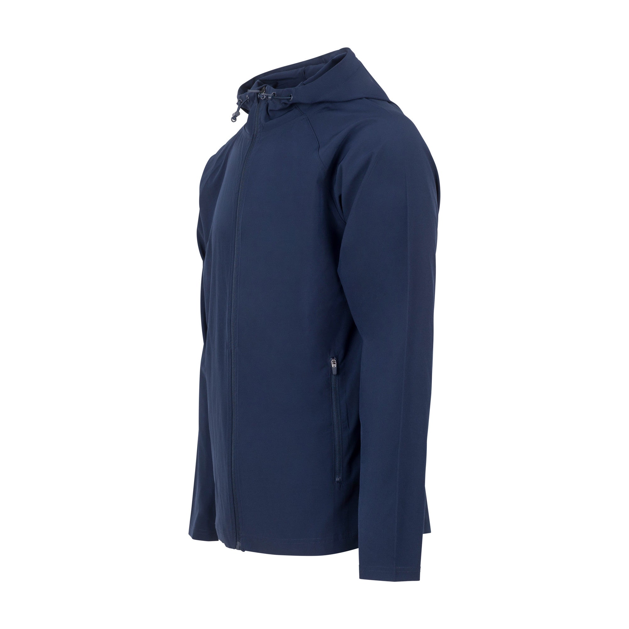 Sweat à Capuche Zippé de Sport Unisexe - Navy