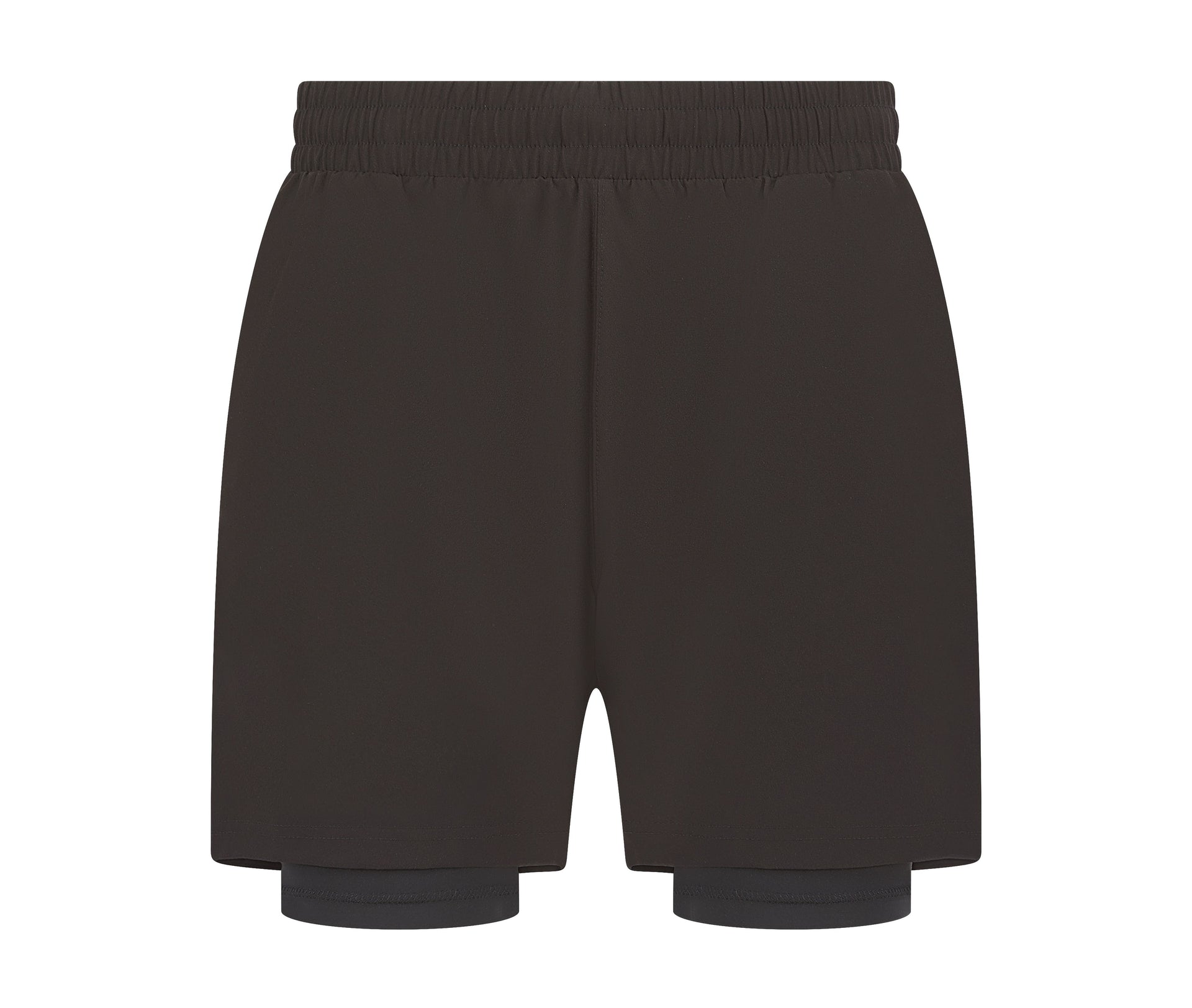 Short en Microfibre Homme - Black / Black