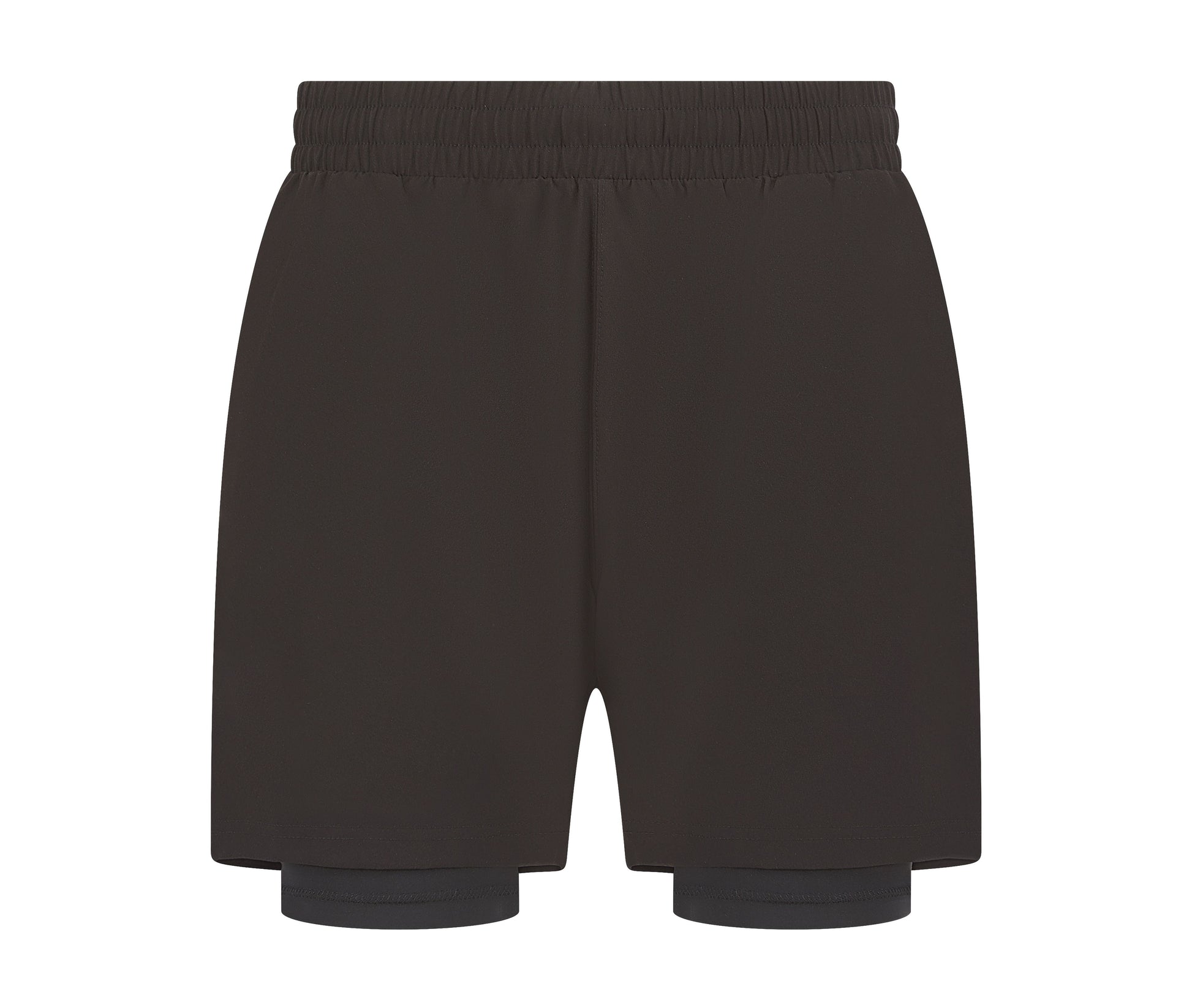 Short en Microfibre Homme - Black / Black