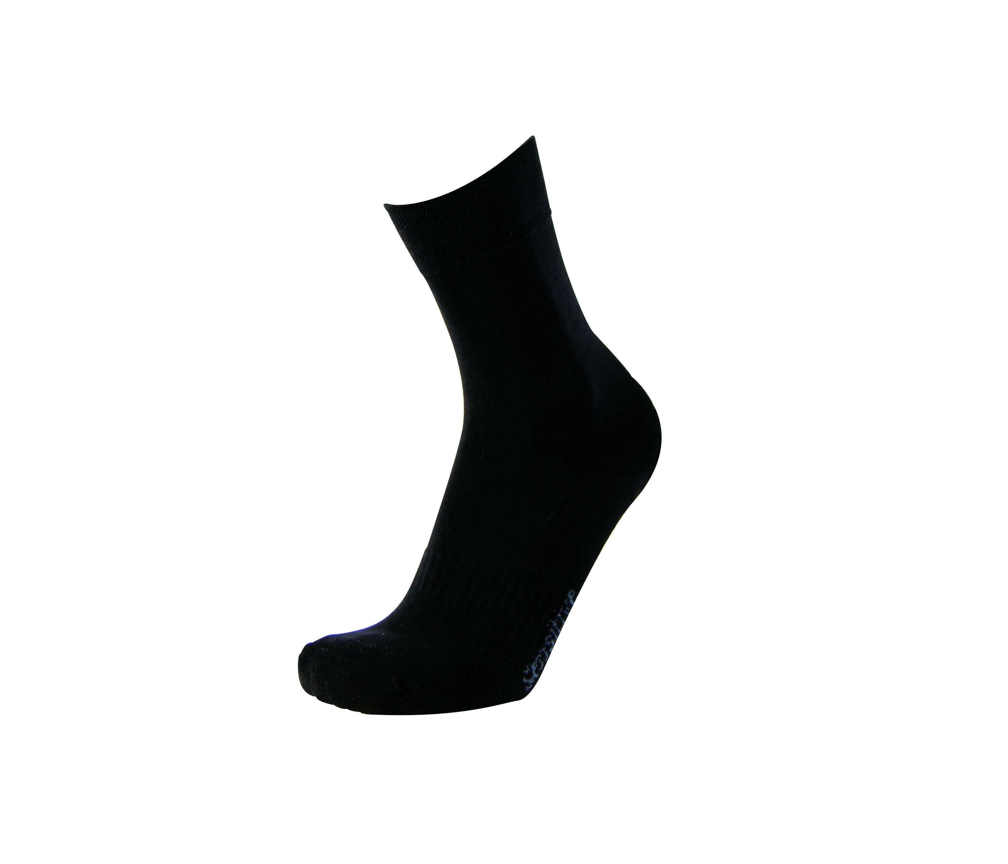 Chaussettes en Coton Organique - Black