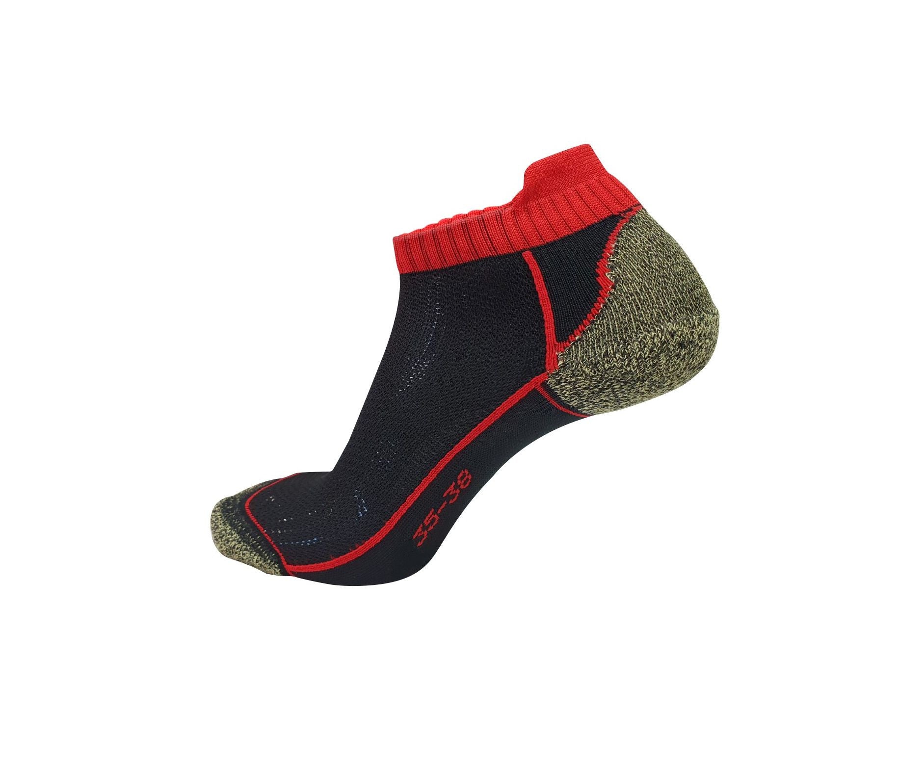 Socquettes en Polyester Recyclé - Black