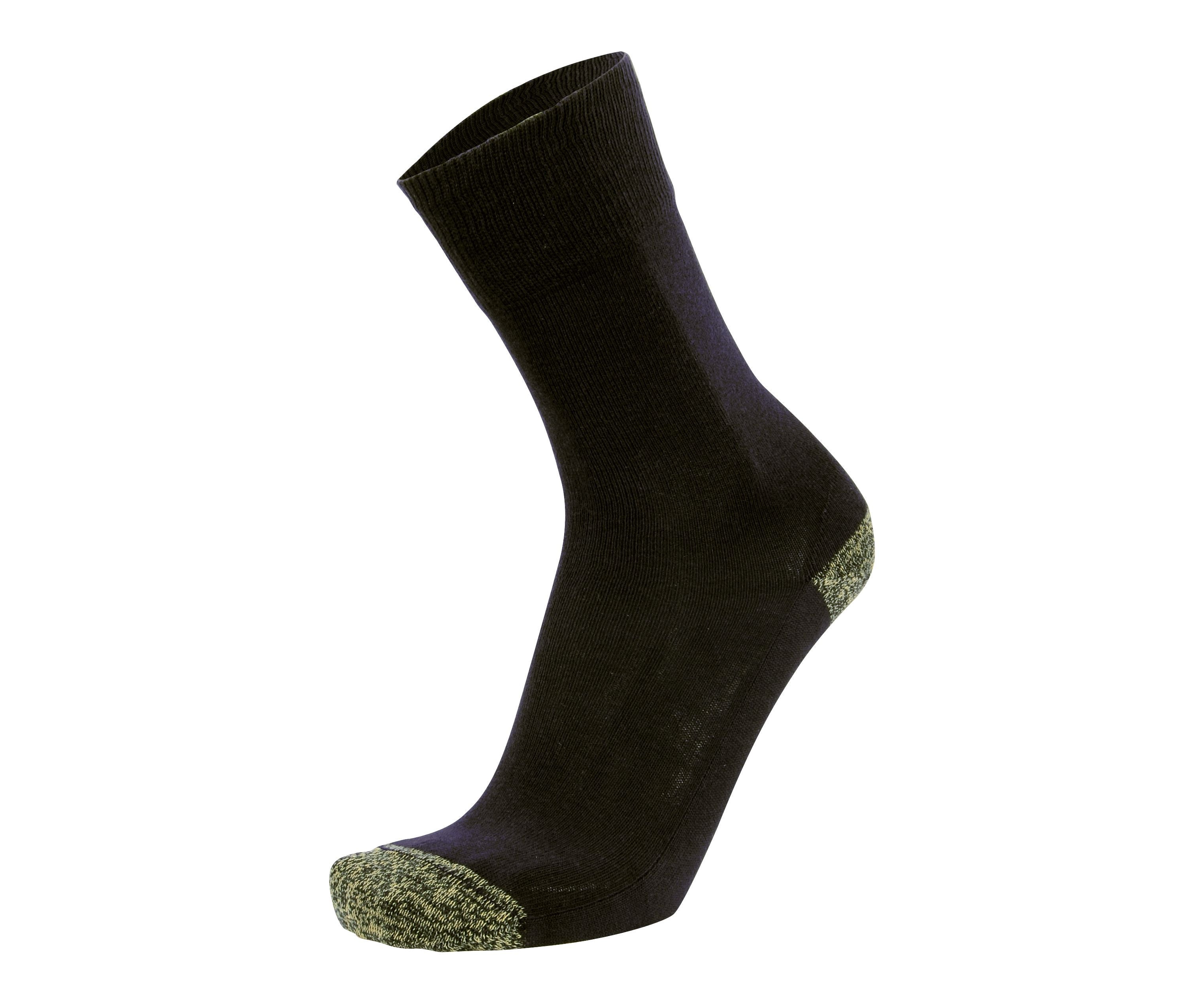 Socquettes Fines - 1 Navy / 1 Black