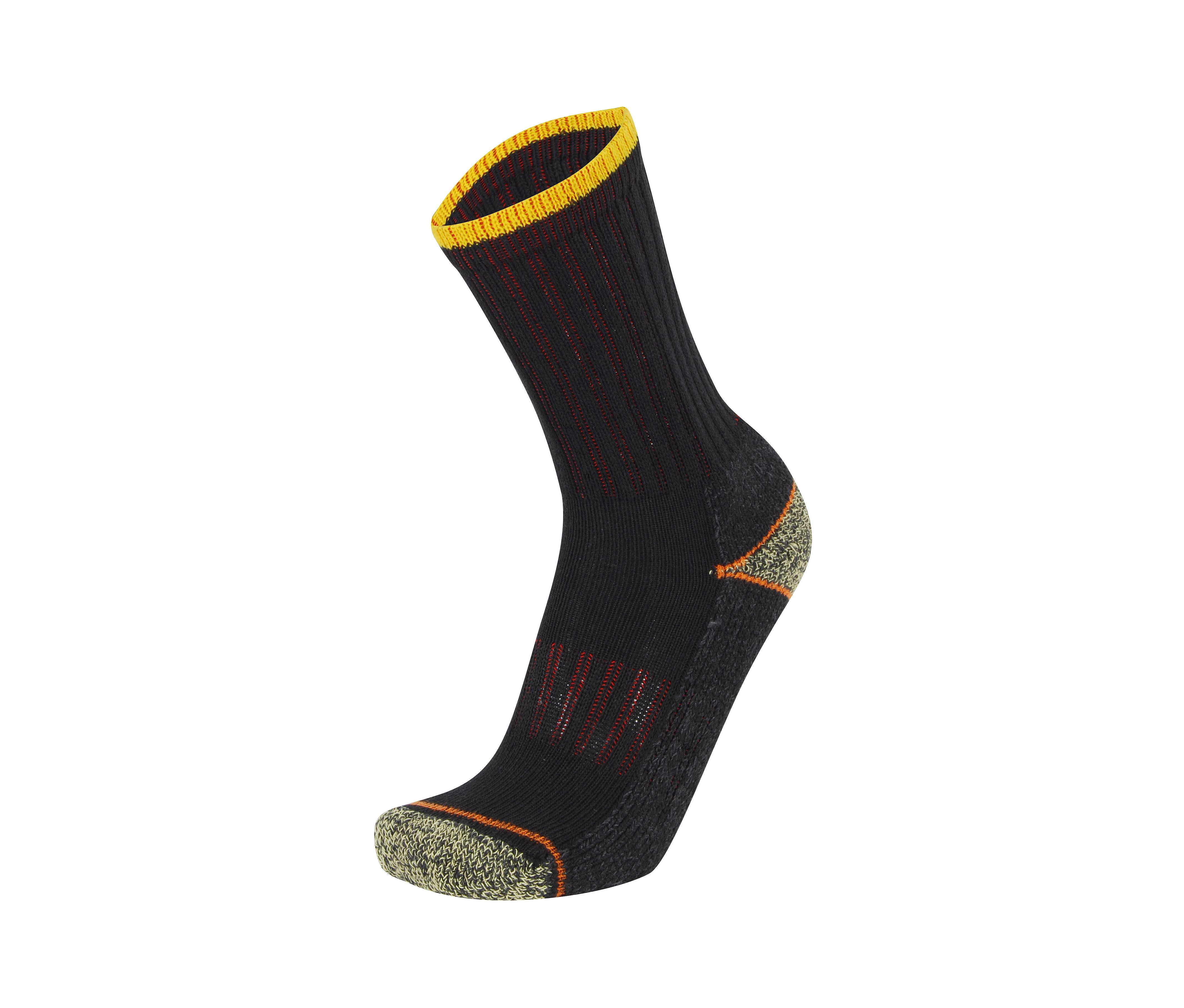 Chaussettes en Coton Recyclé - Black