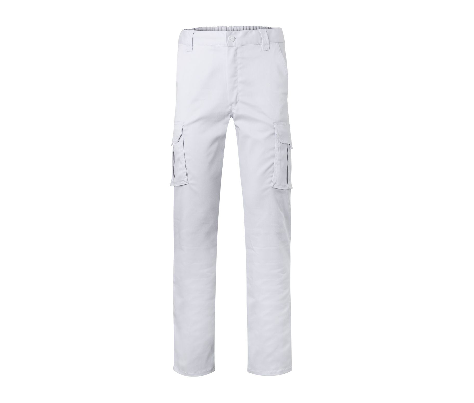 Pantalon de Travail Multipoches - White