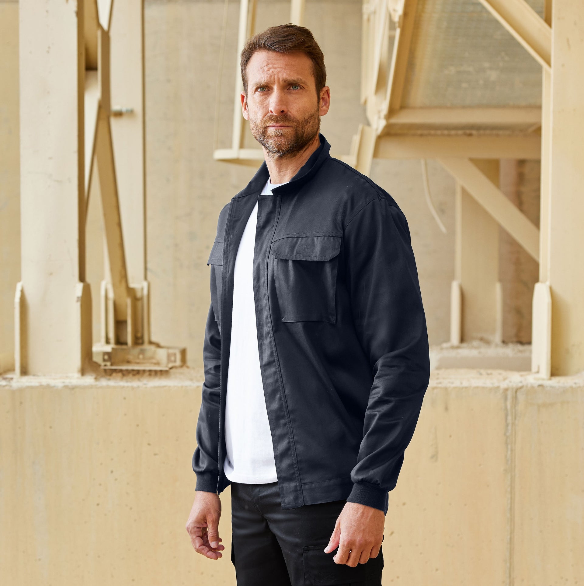 BLOUSON 100% COTON