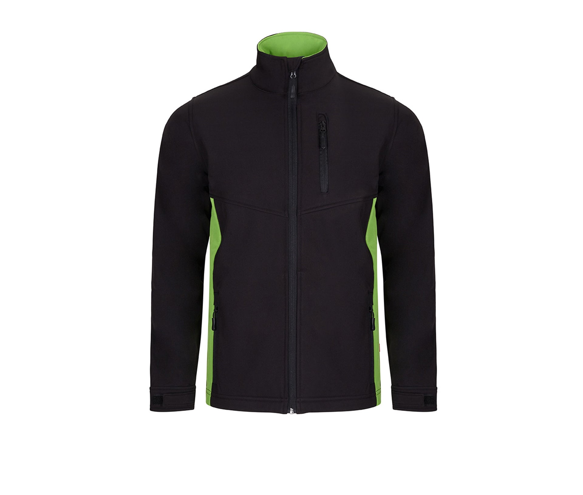 Blouson Softshell Bicolore - Black / Lime