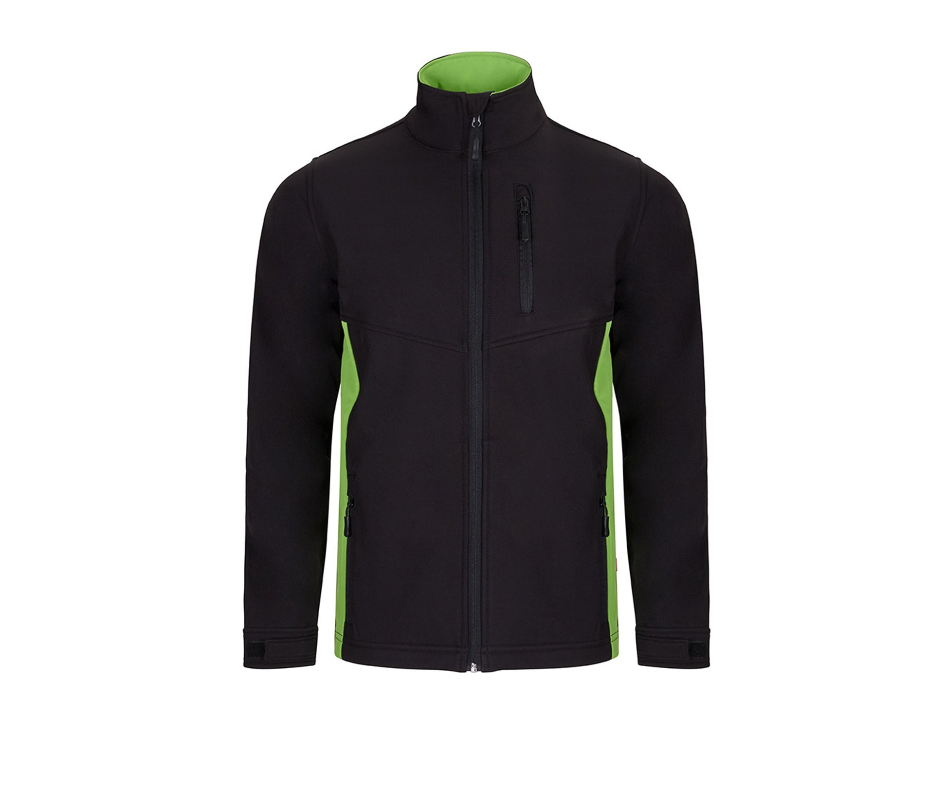 Blouson Softshell Bicolore - Black / Lime