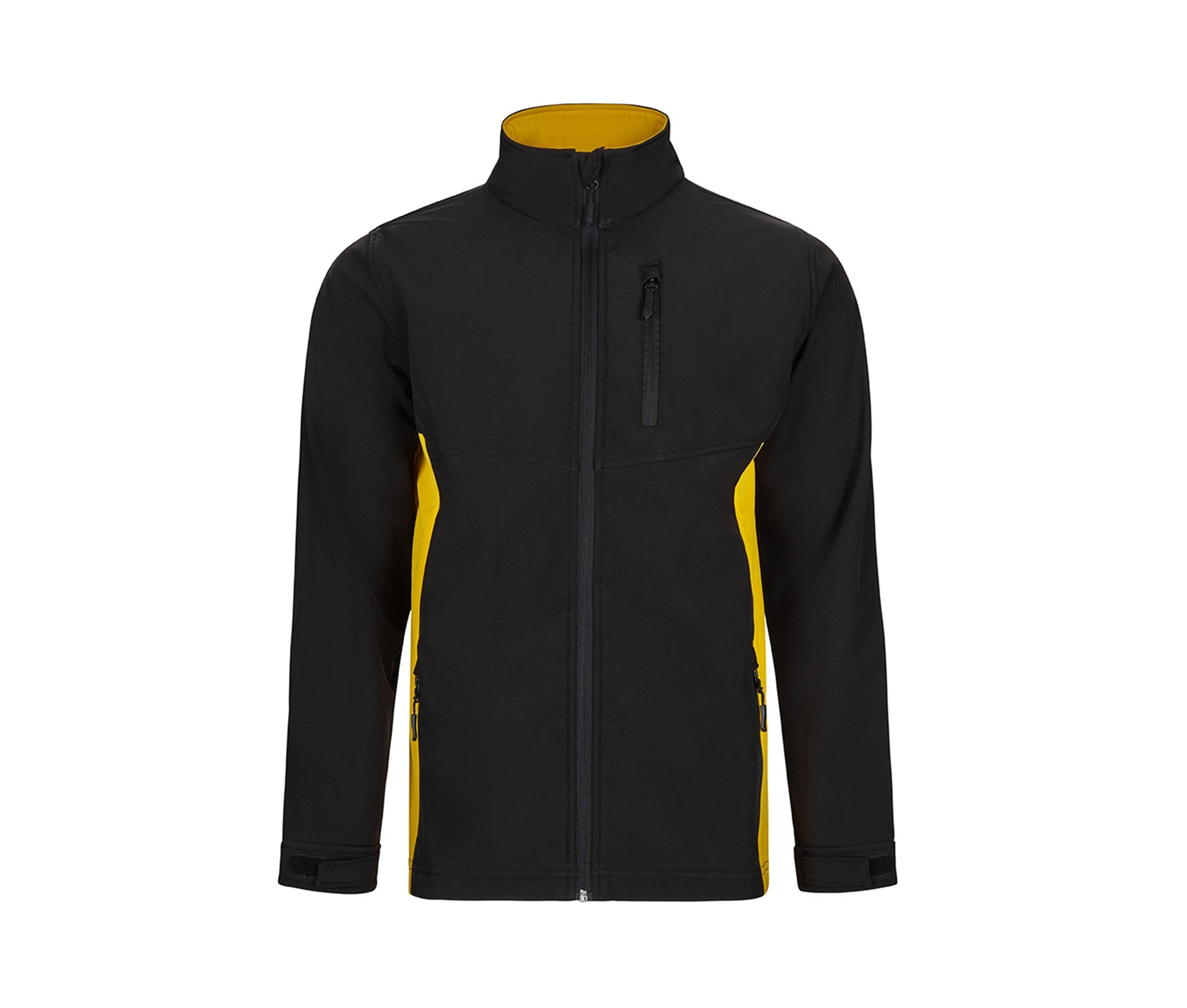 Blouson Softshell Bicolore - Black / Yellow