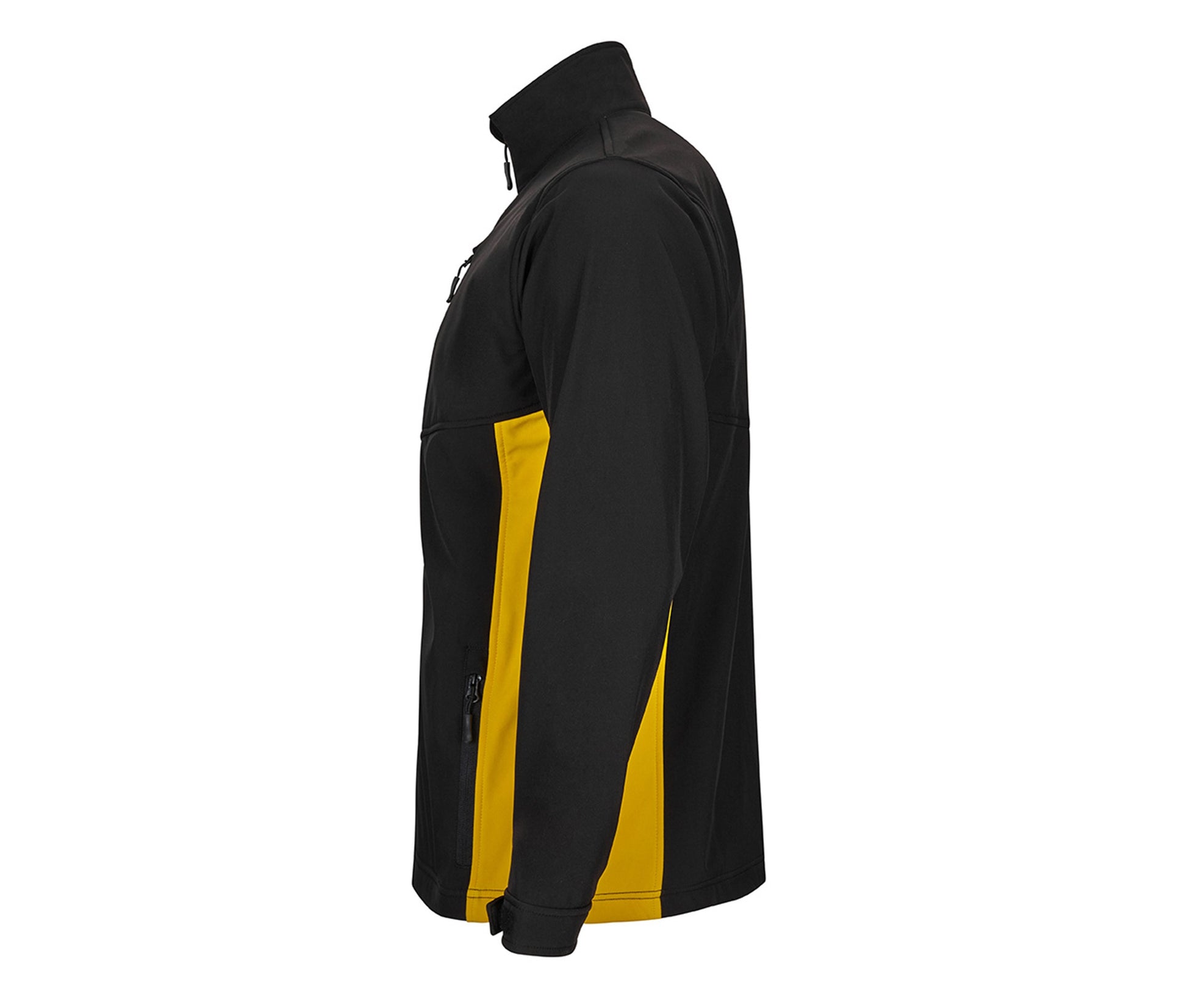 Blouson Softshell Bicolore - Black / Yellow