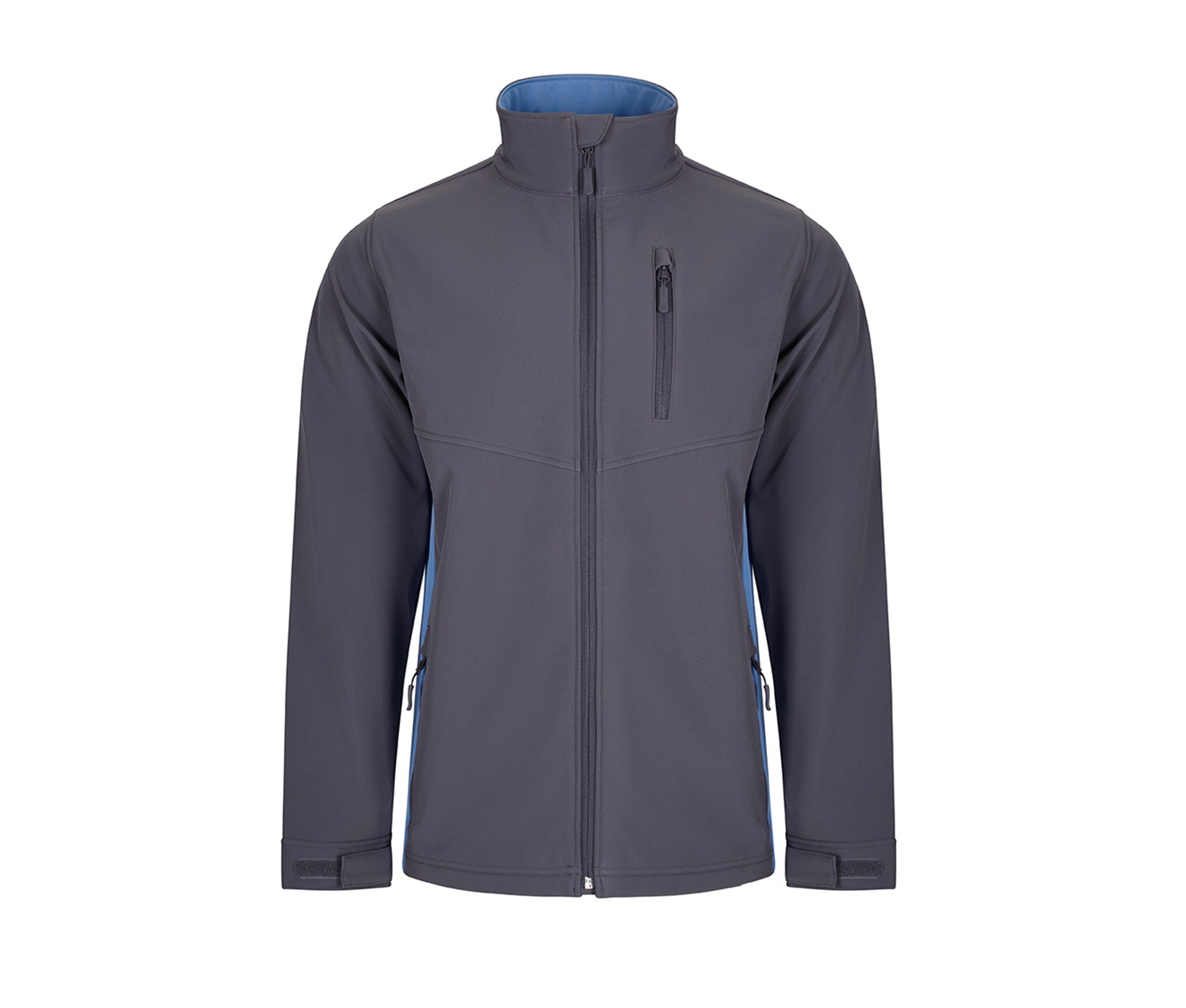 Blouson Softshell Bicolore - Grey / Sky Blue