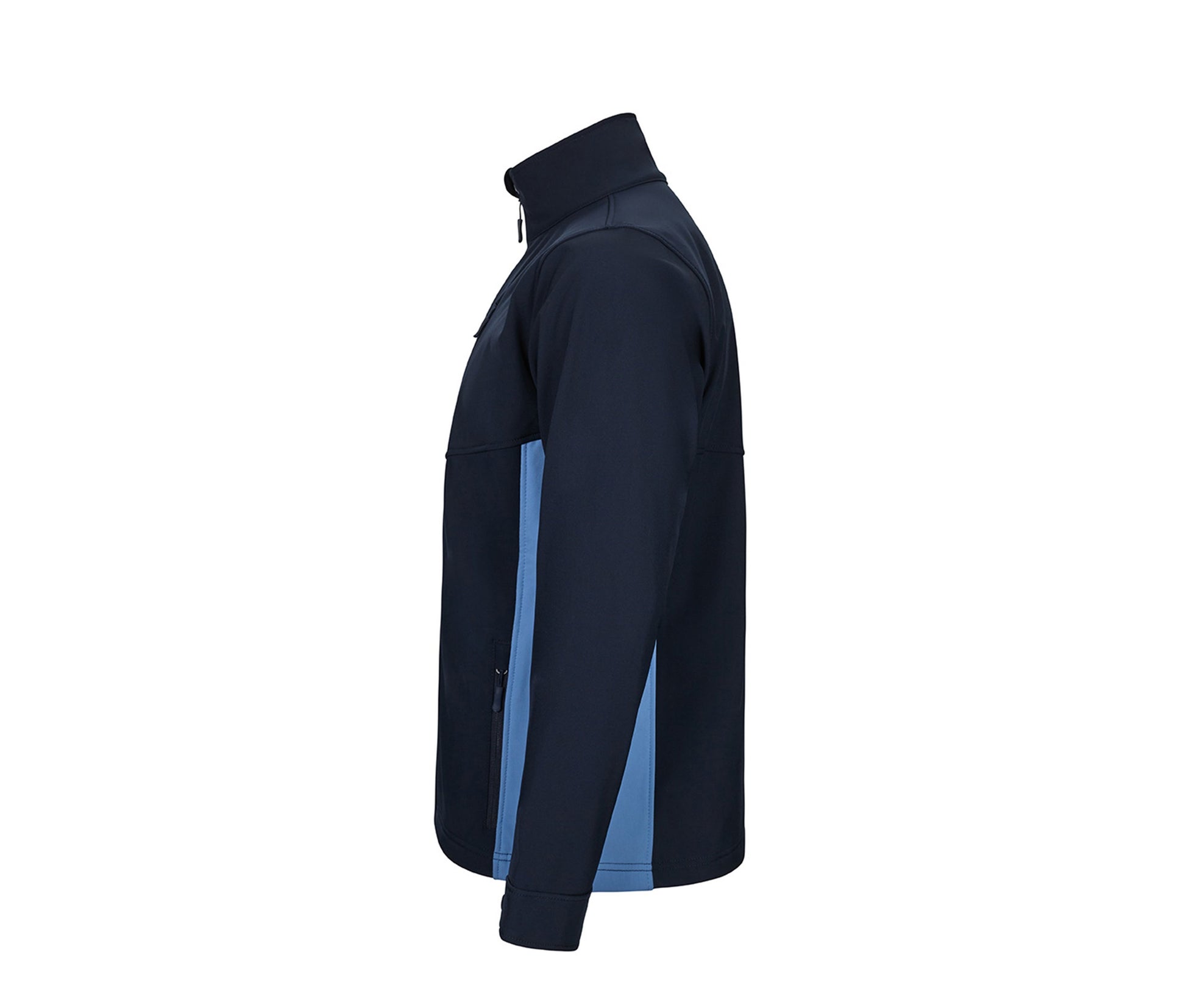 Blouson Softshell Bicolore - Navy / Sky Blue