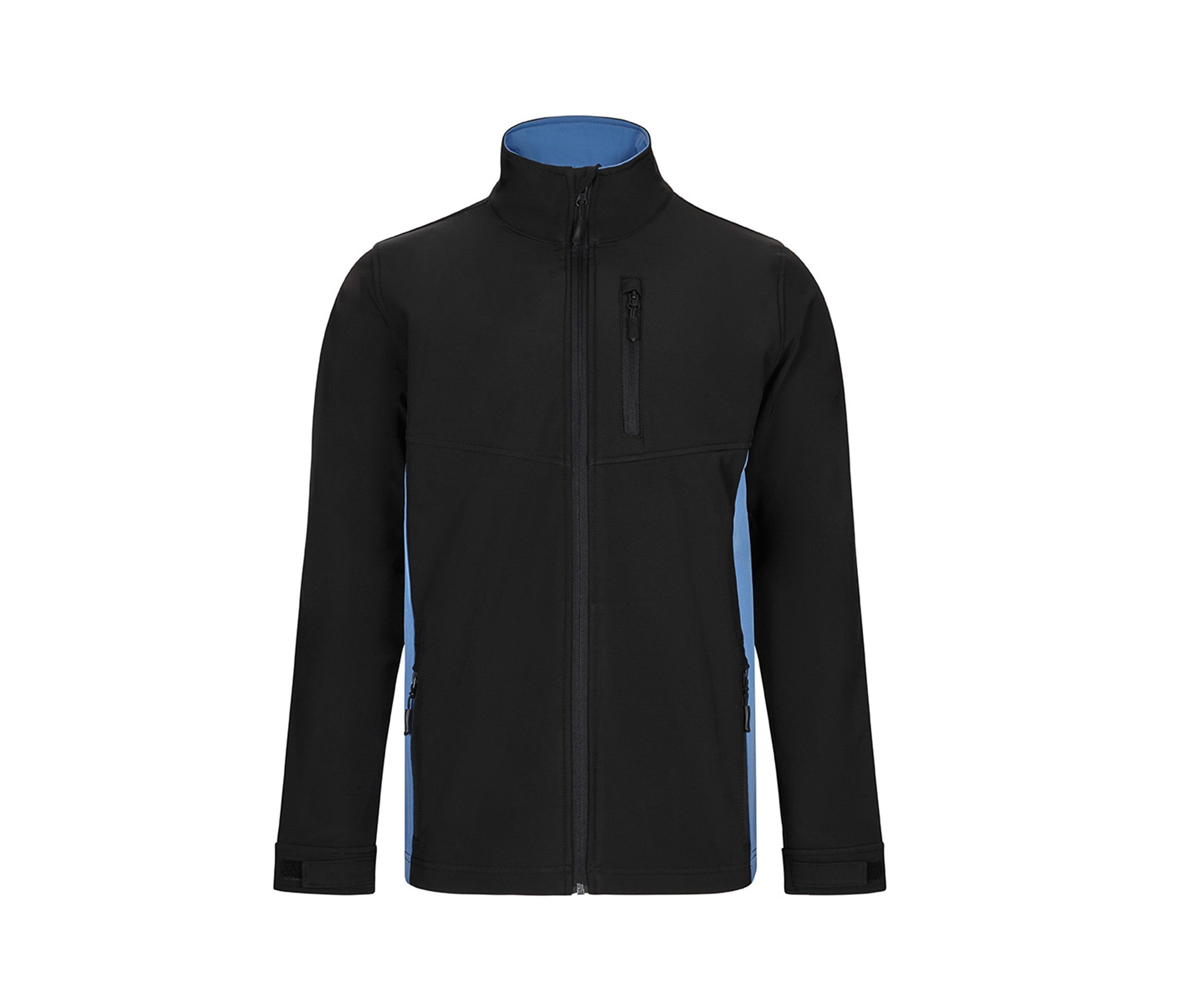 Blouson Softshell Bicolore - Black / Sky Blue
