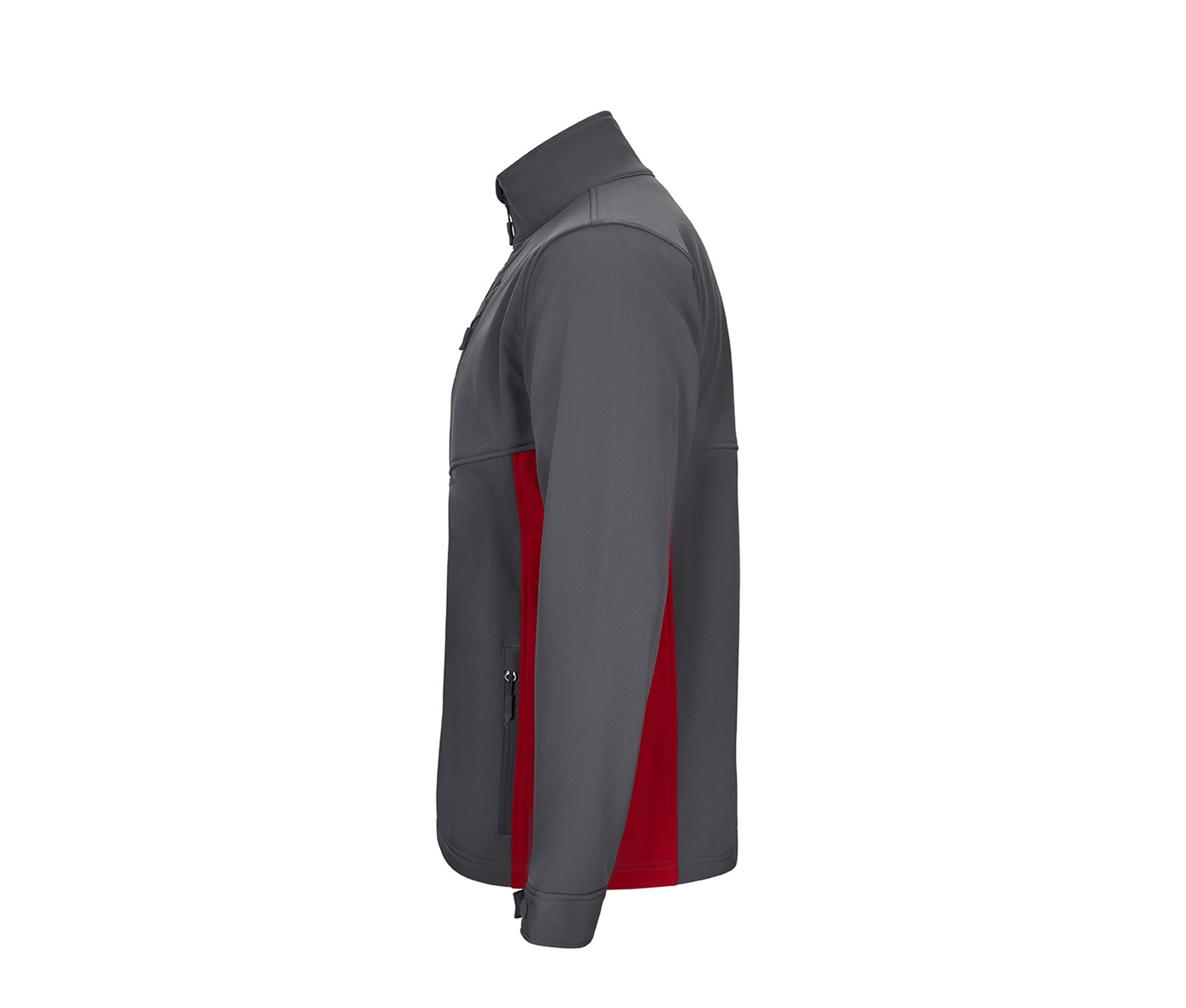 Blouson Softshell Bicolore - Grey / Red