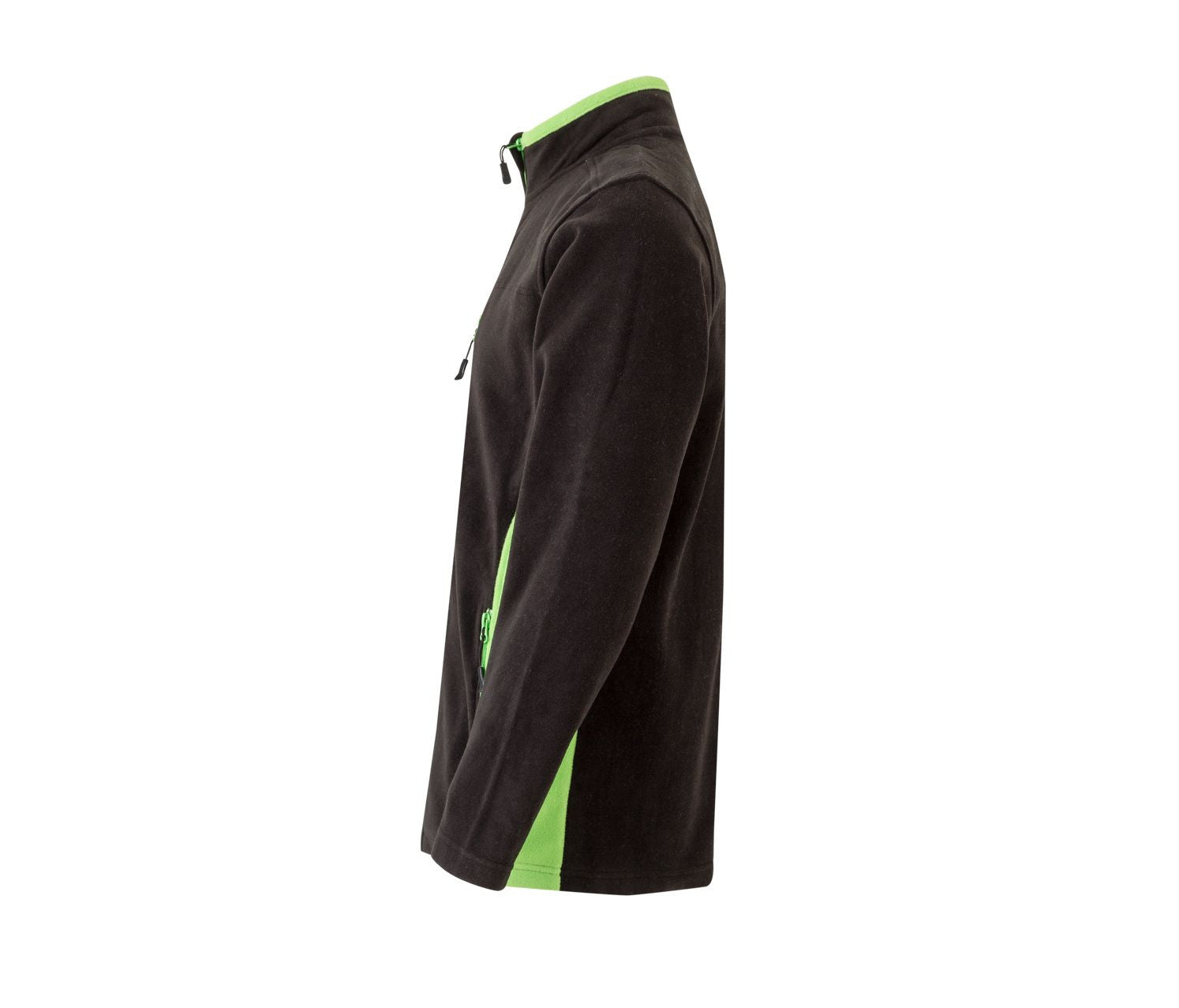 Veste Polaire Bicolore - Black/lime