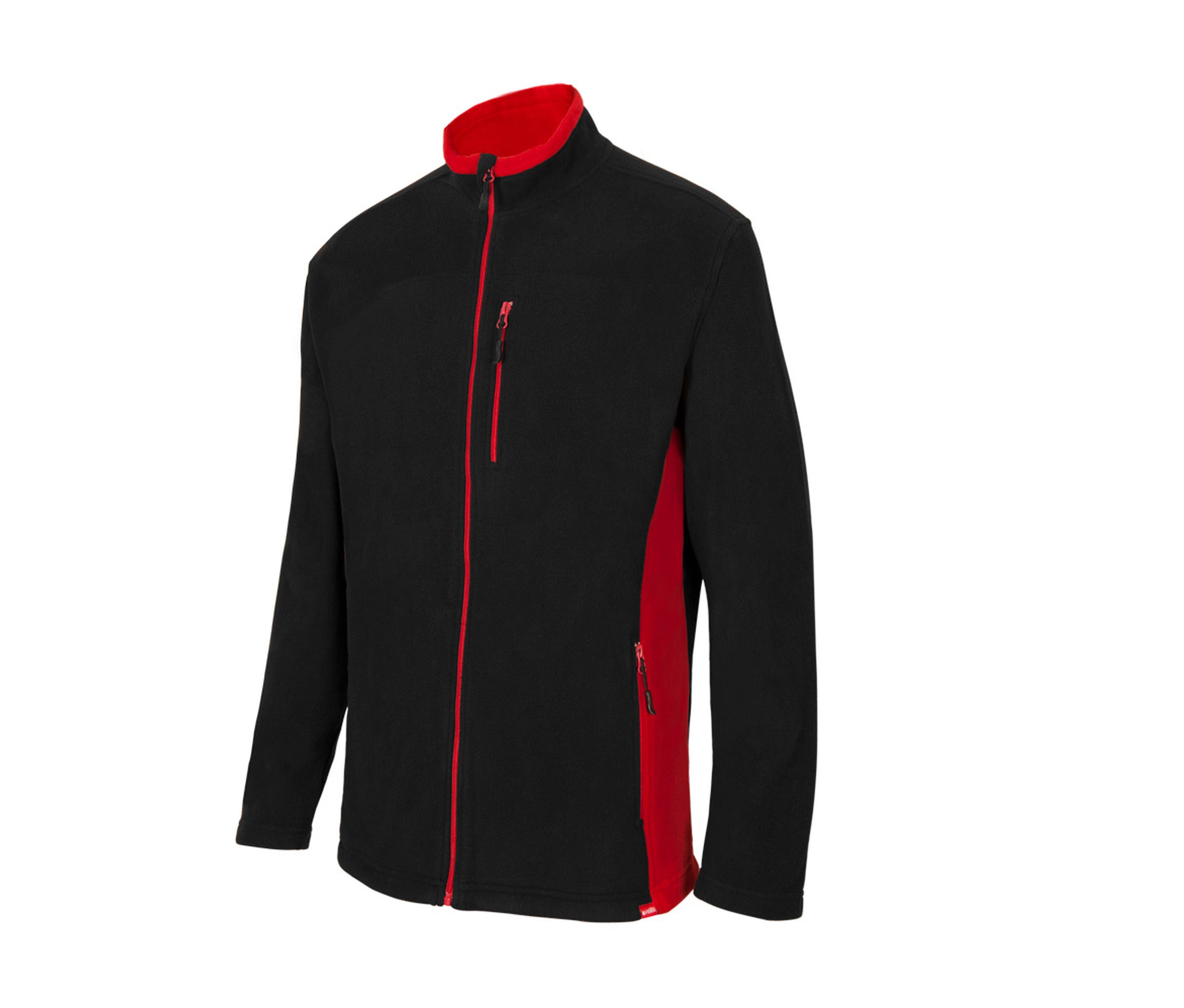 Veste Polaire Bicolore - Black/red
