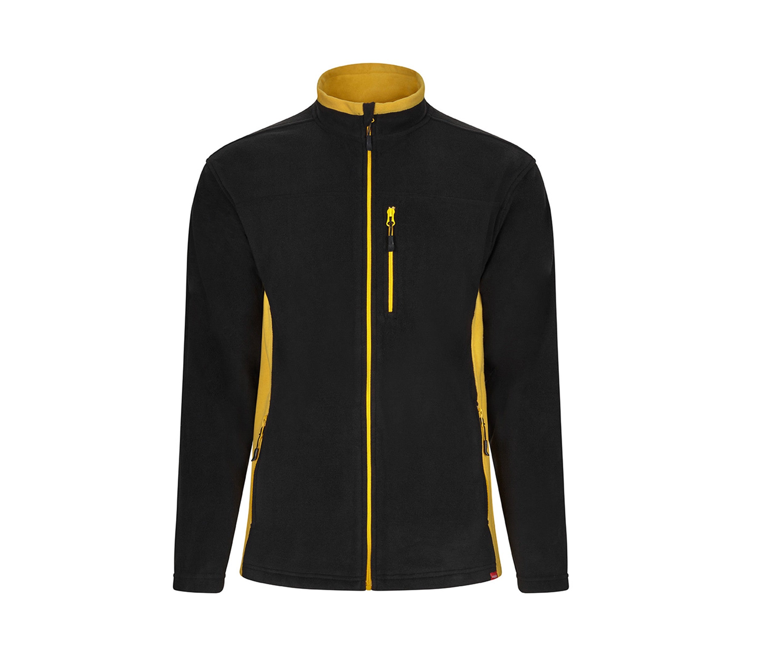 Veste Polaire Bicolore - Black / Yellow