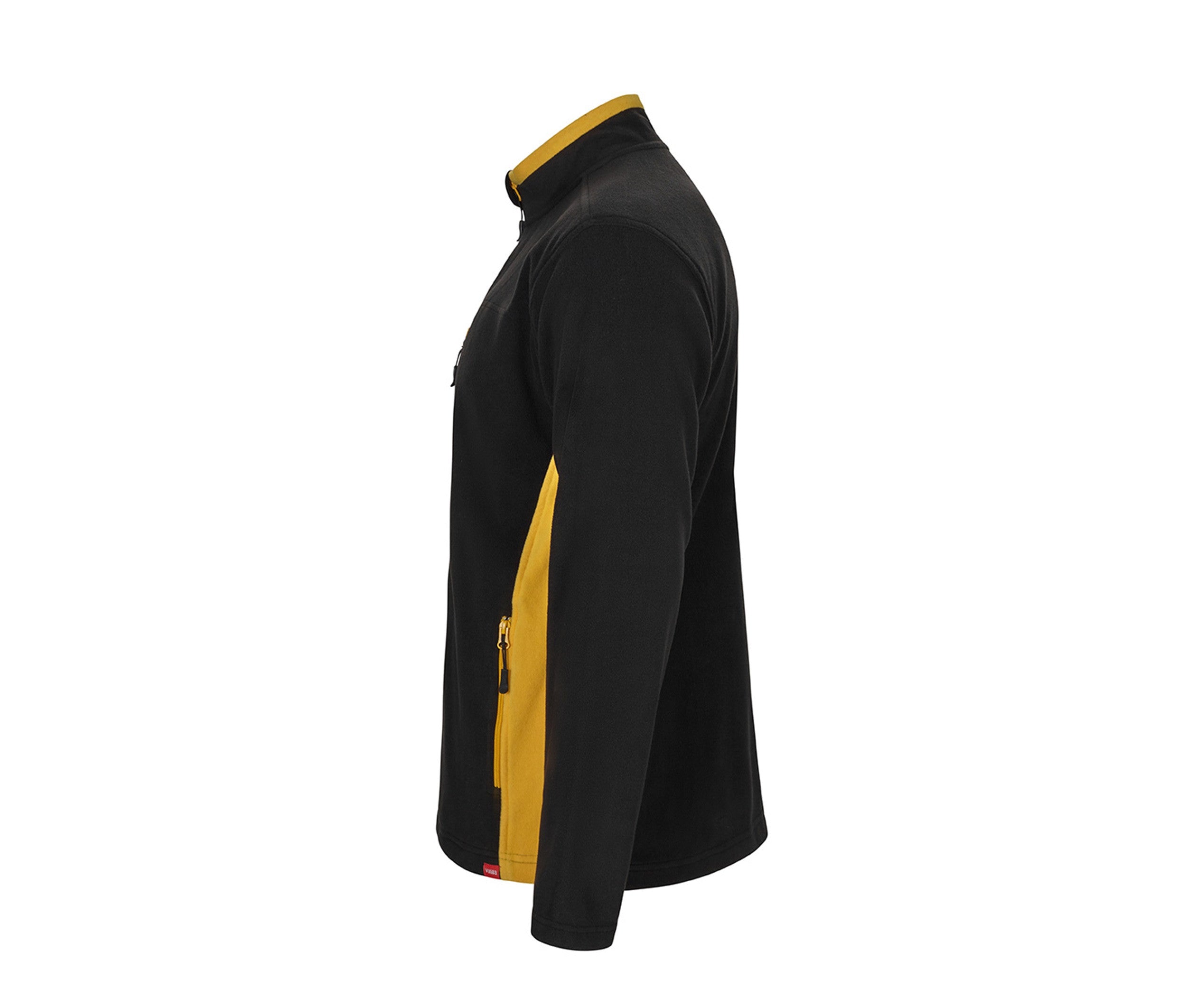 Veste Polaire Bicolore - Black / Yellow