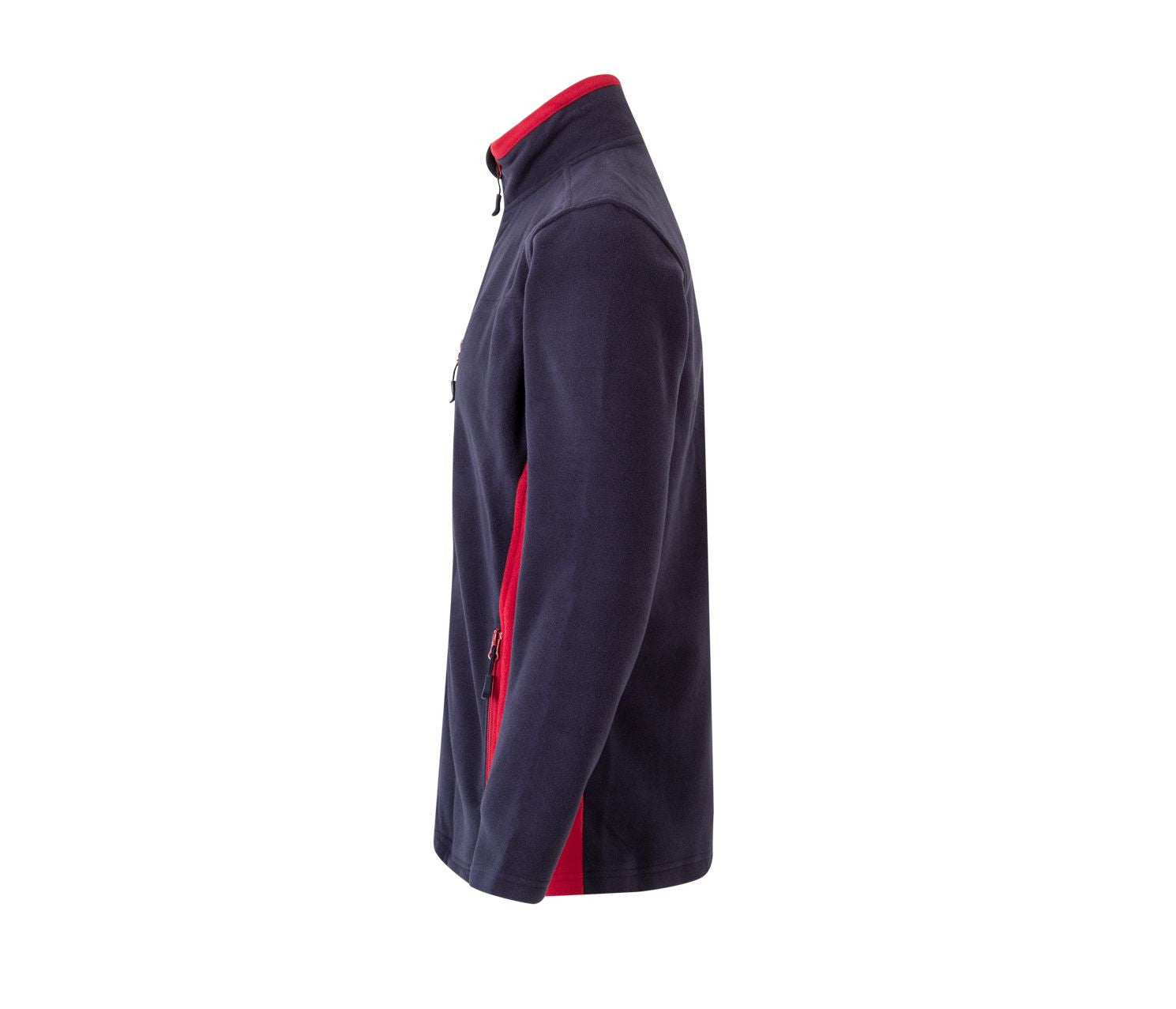 Veste Polaire Bicolore - Navy/red