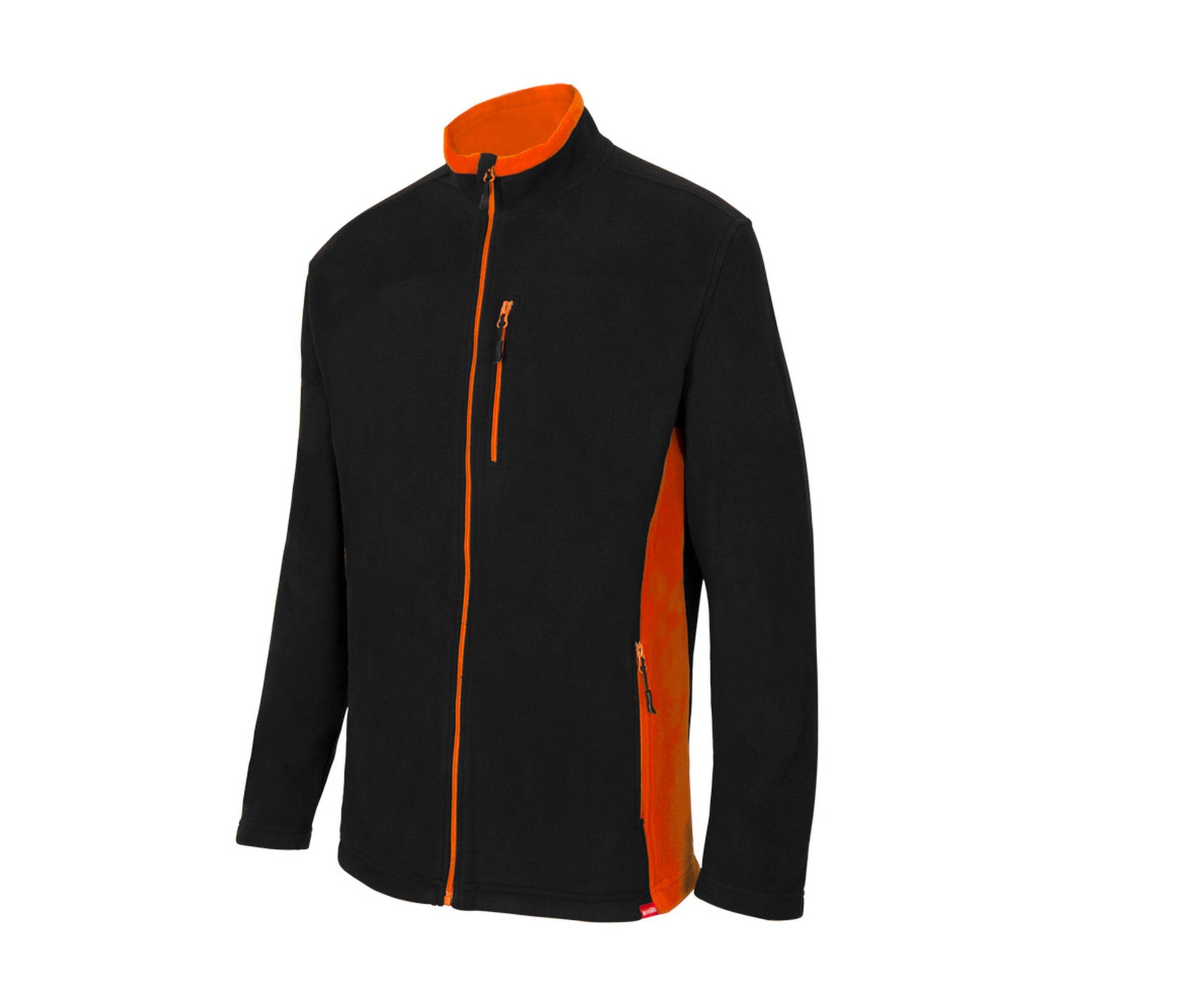 Veste Polaire Bicolore - Black/orange