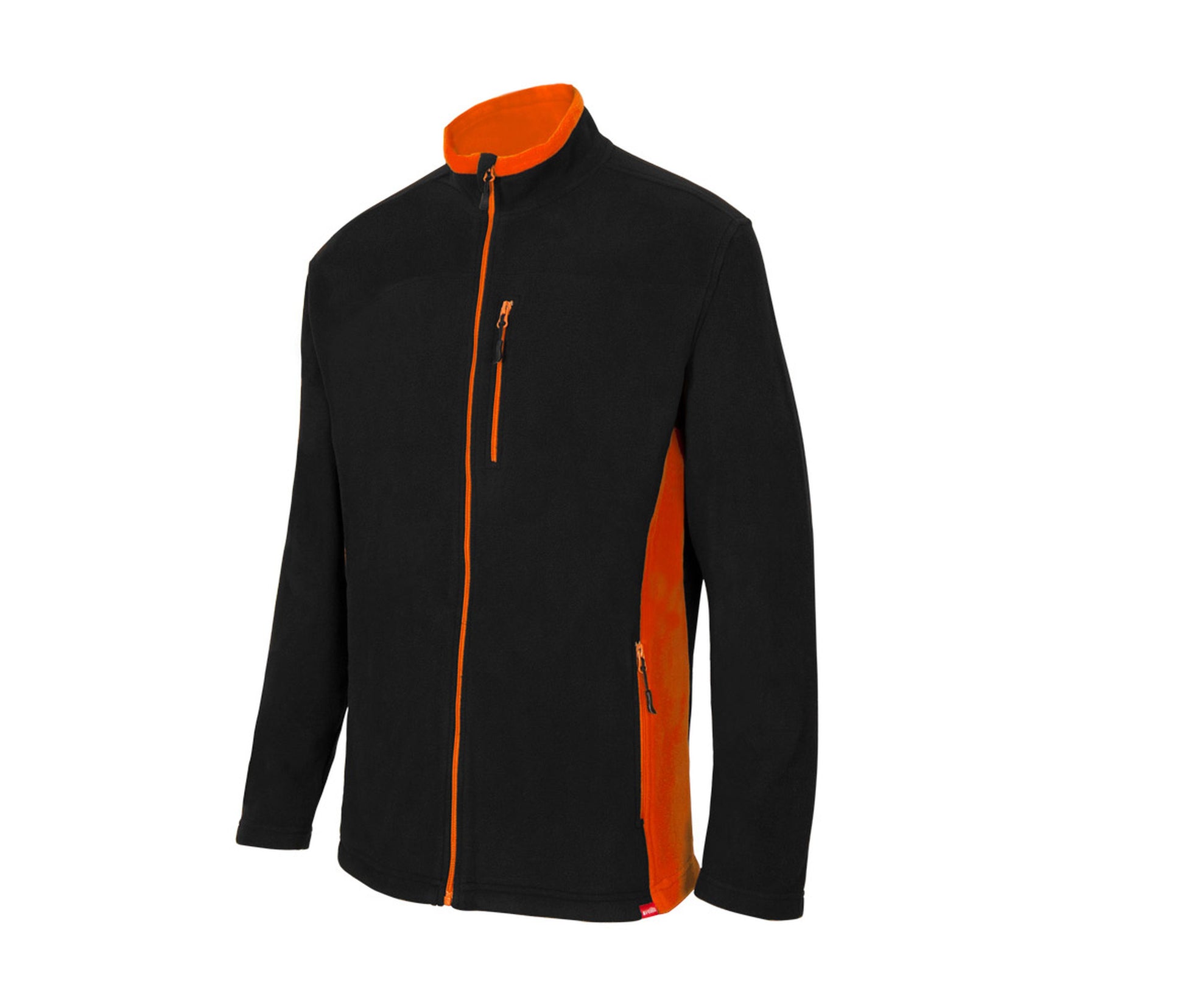 Veste Polaire Bicolore - Black/orange