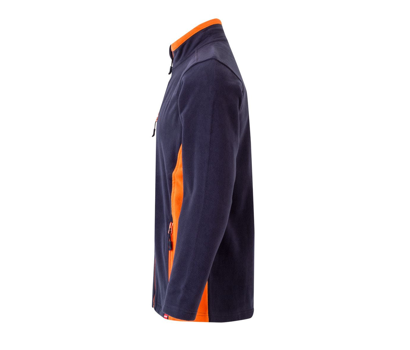 Veste Polaire Bicolore - Navy/orange