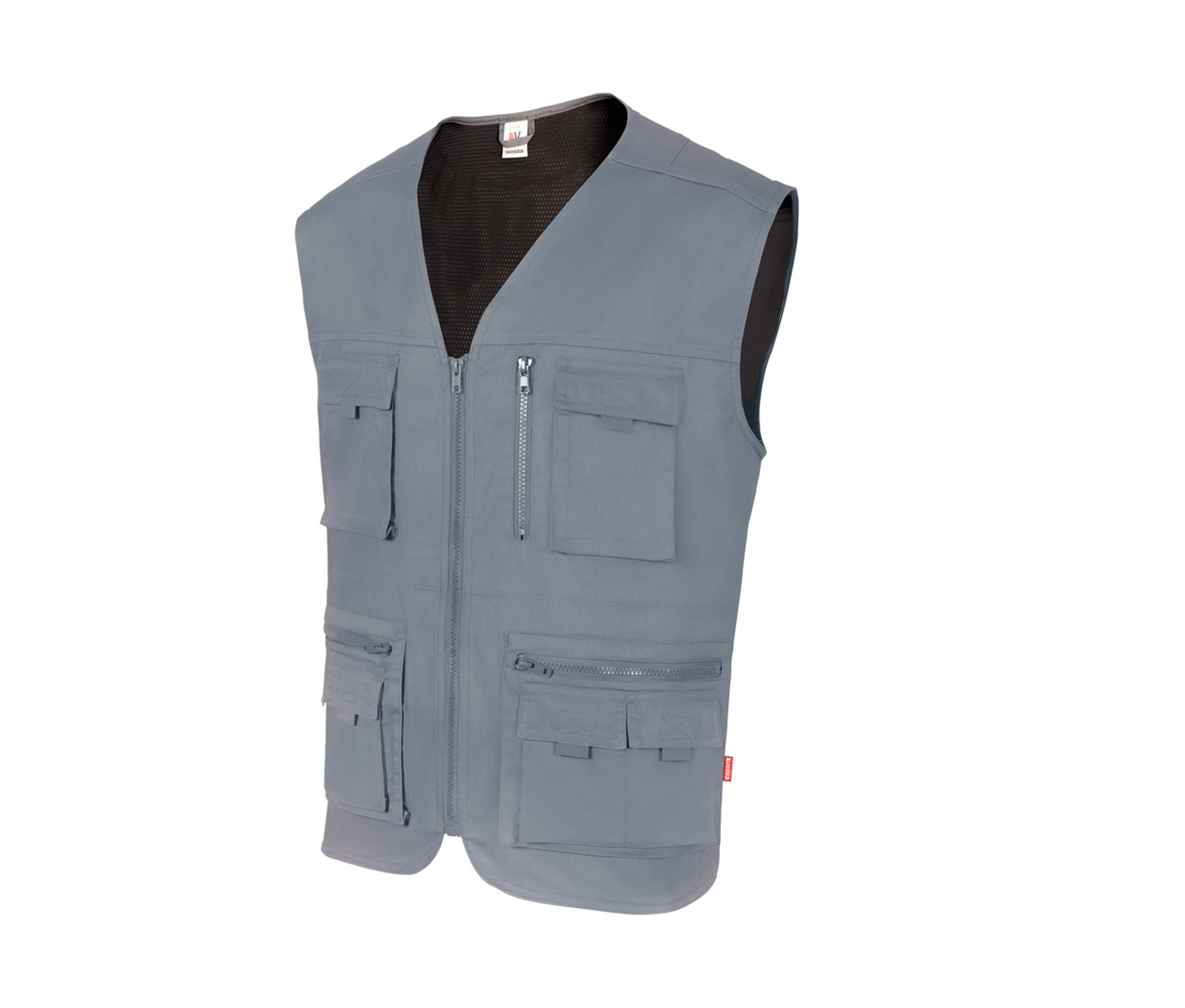 Bodywarmer de Travail Multi-Poches - Grey