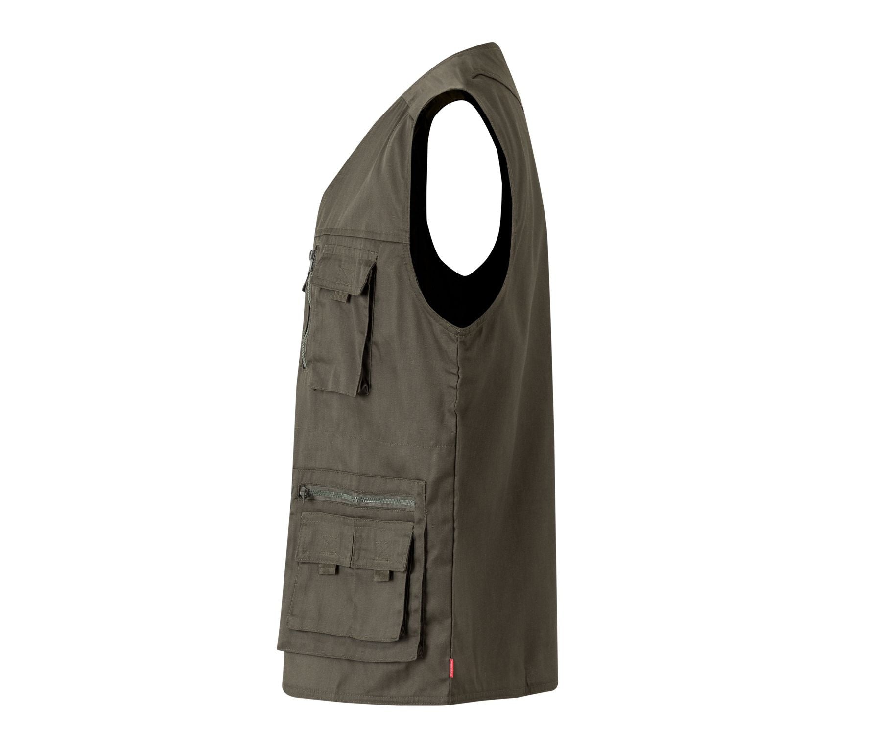 Bodywarmer de Travail Multi-Poches - Hunter Green