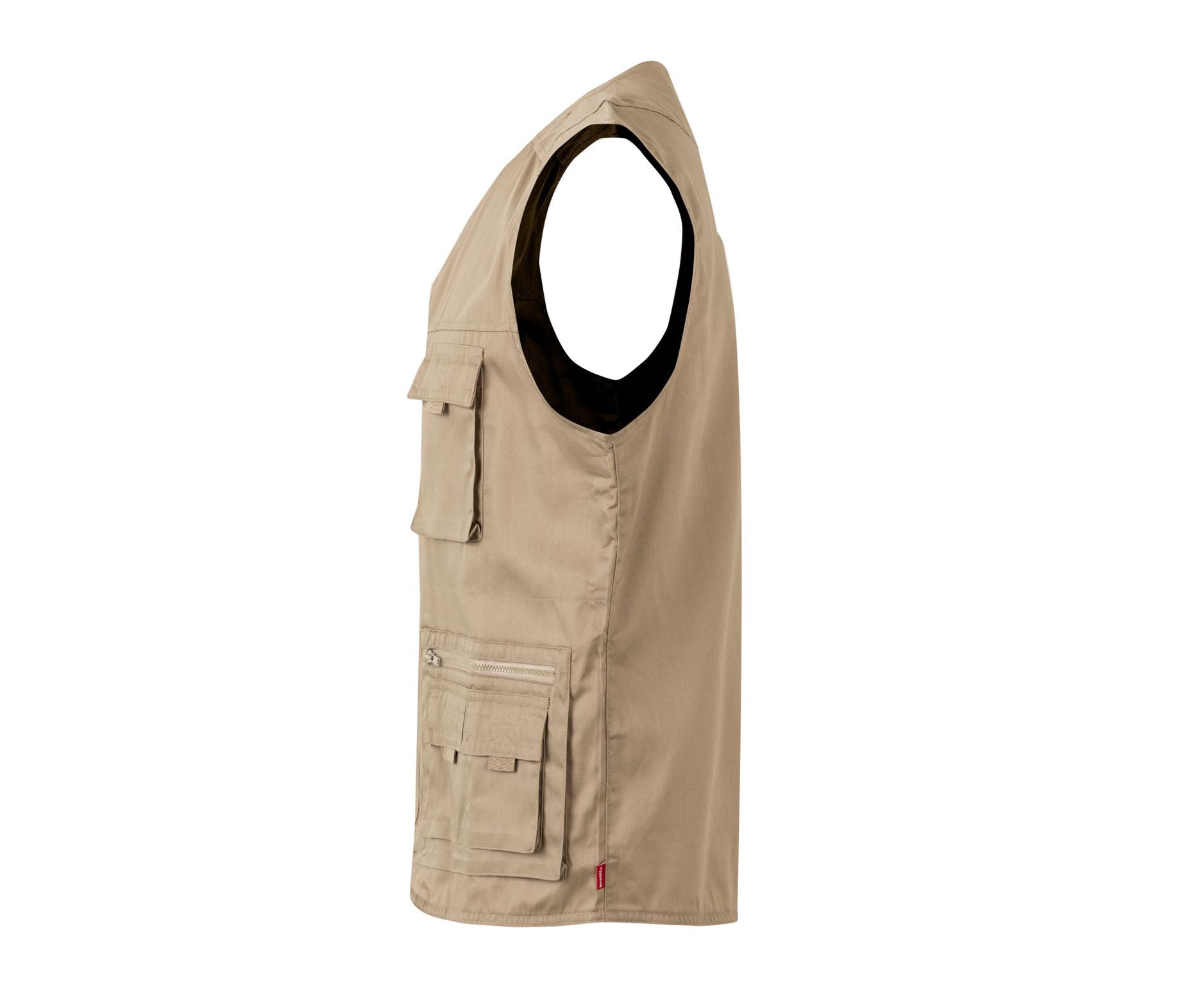 Bodywarmer de Travail Multi-Poches - Beige Arena