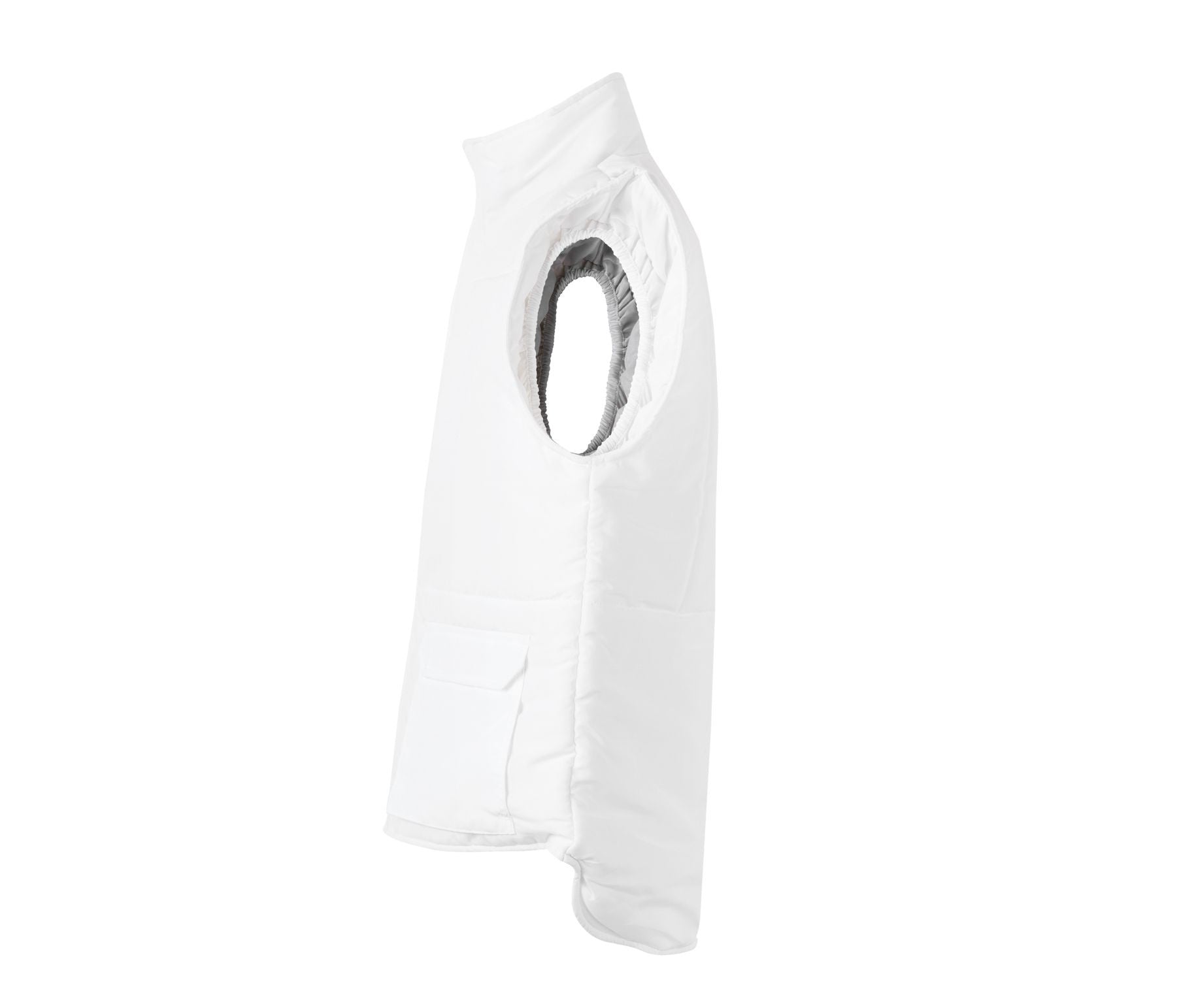 Bodywarmer de Travail Multi-Poches - White