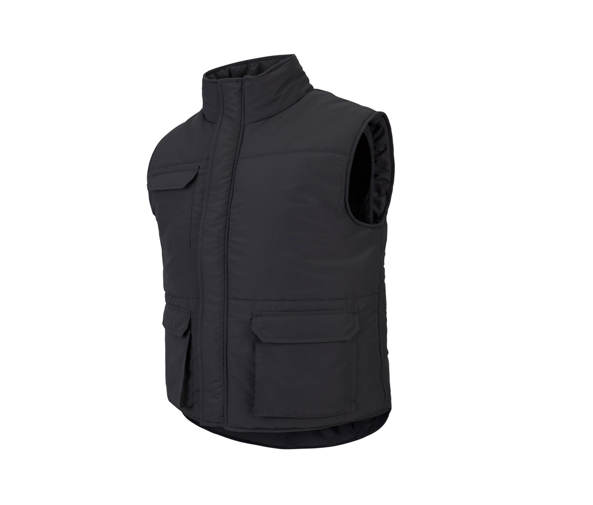 Bodywarmer de Travail Multi-Poches - Black