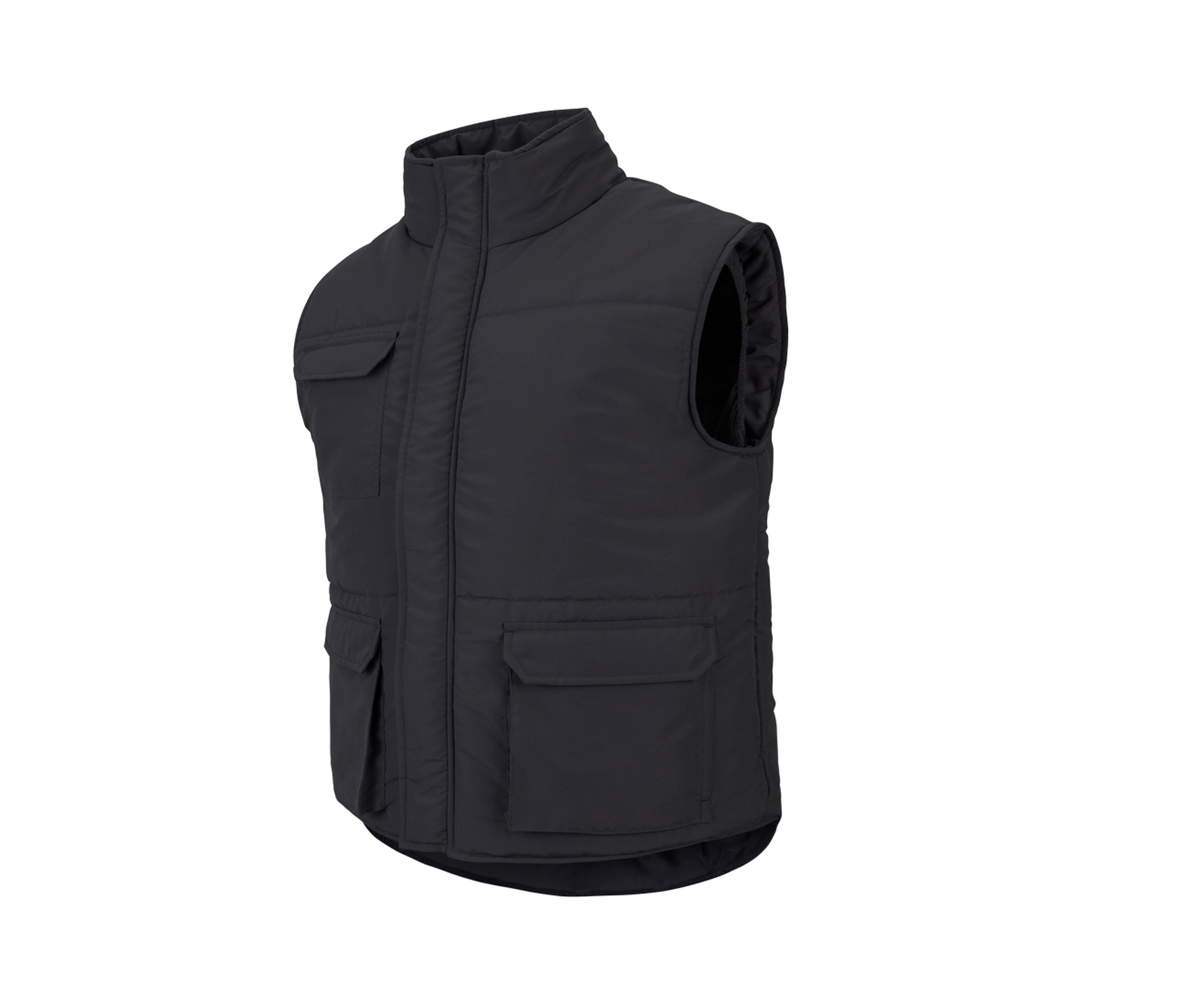 Bodywarmer de Travail Multi-Poches - Black