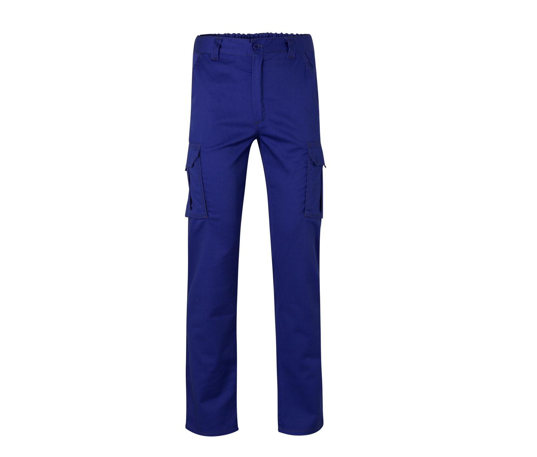 Pantalon Stretch Multipoches - Royal Blue