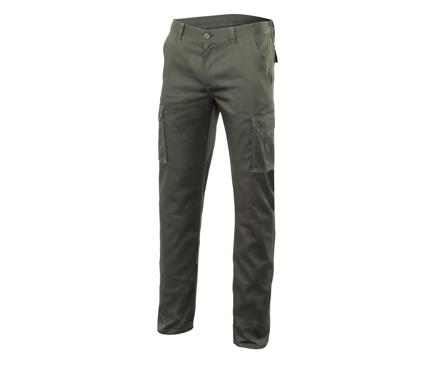 Pantalon Stretch Multipoches - Hunter Green