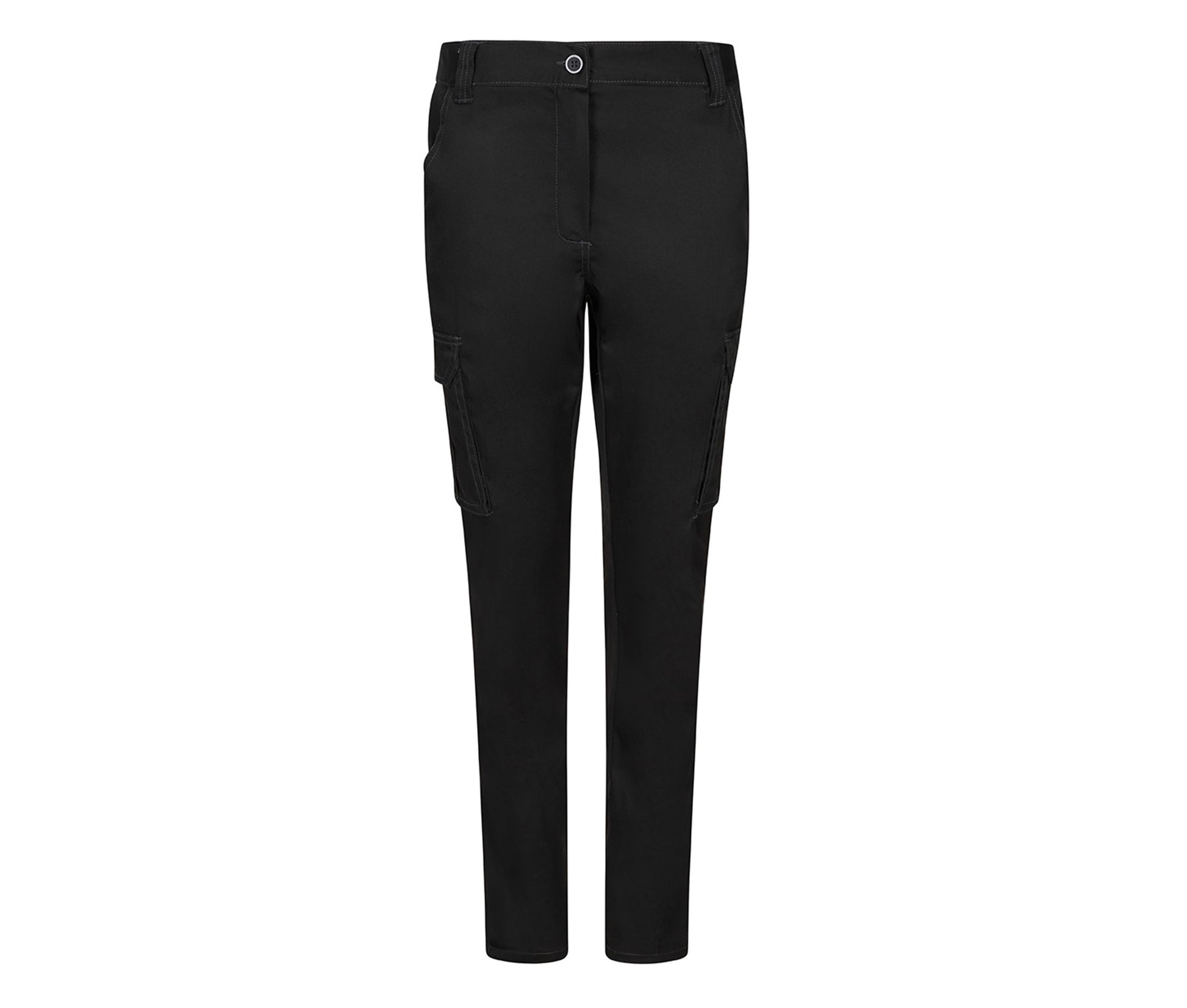 Pantalon Stretch Multi-Poches Femme - Black