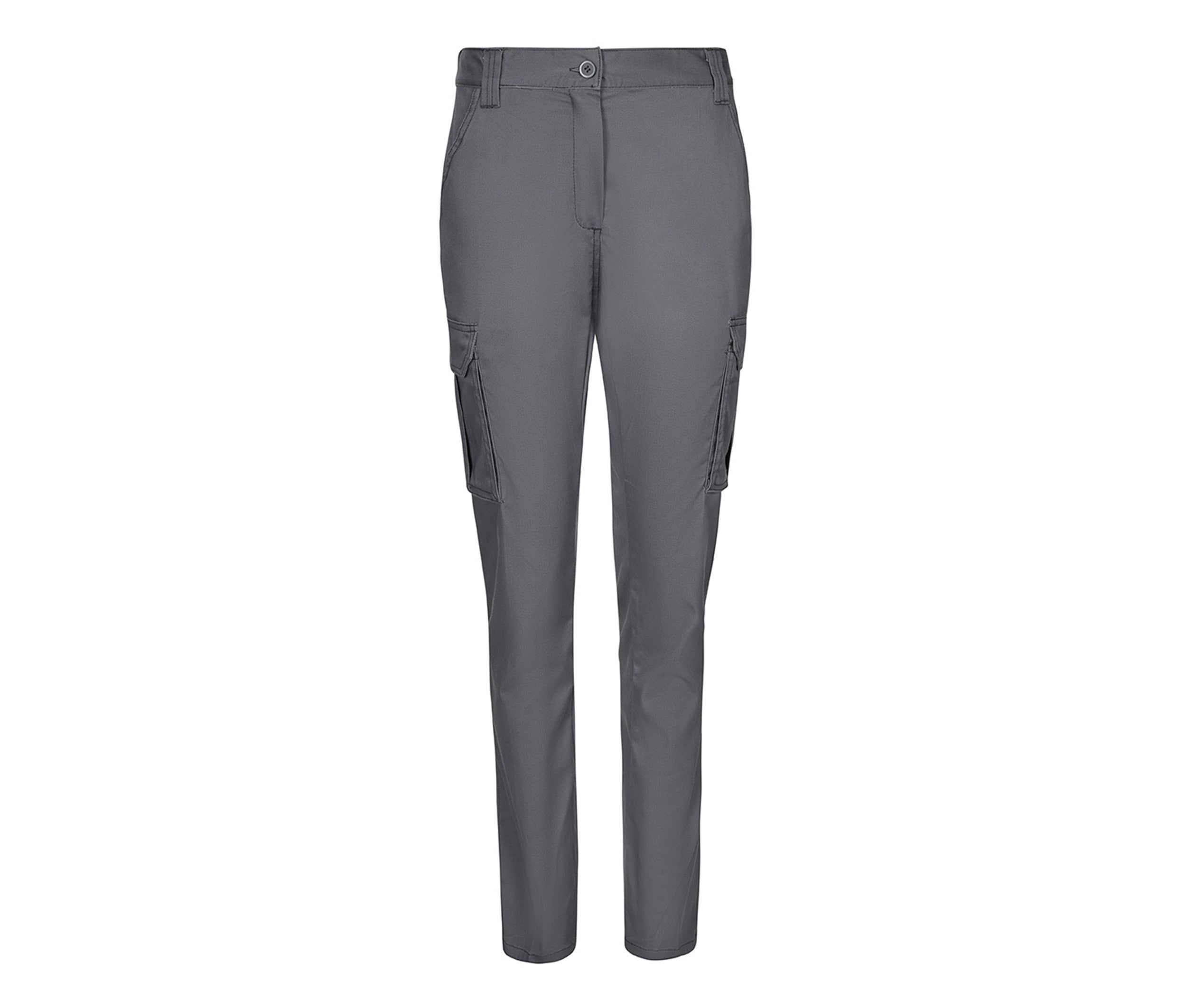 Pantalon Stretch Multi-Poches Femme - Grey