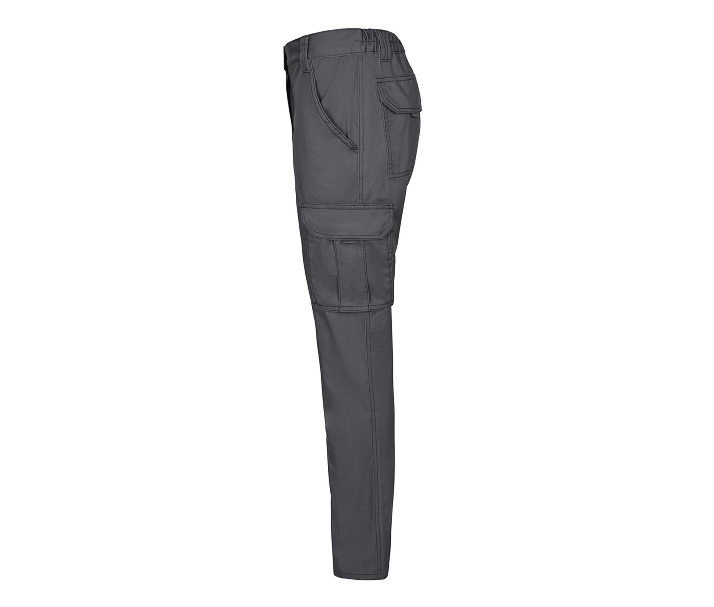 Pantalon Stretch Multi-Poches Femme - Grey