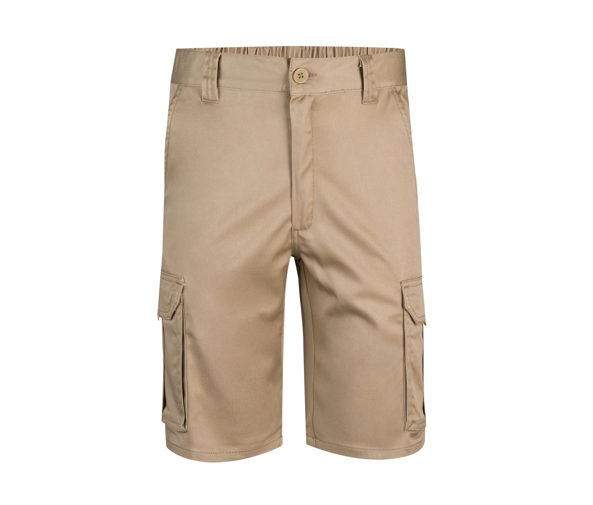 Bermuda Stretch Multipoches - Beige