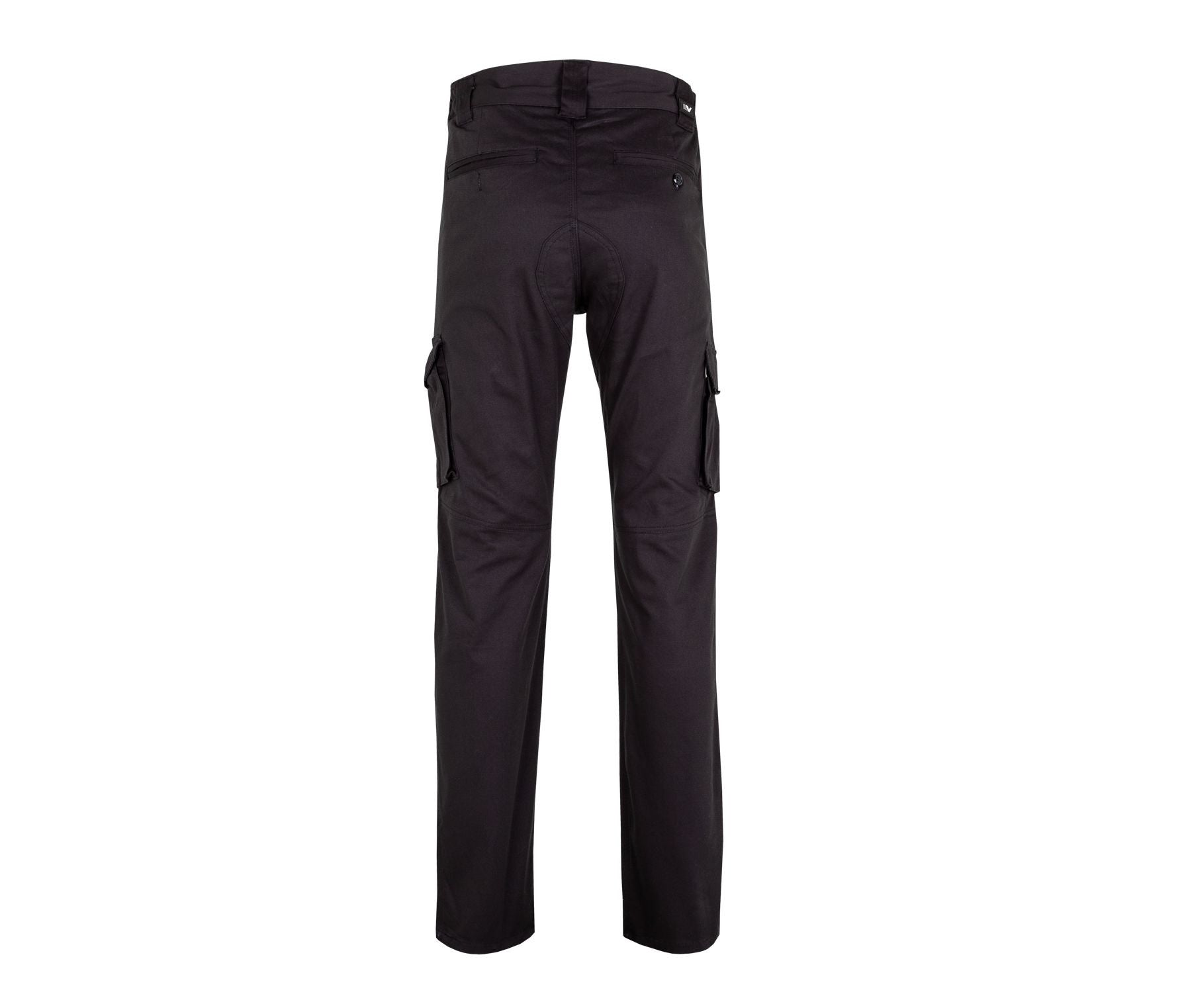 Pantalon Multipoches en Coton Stretch - Black