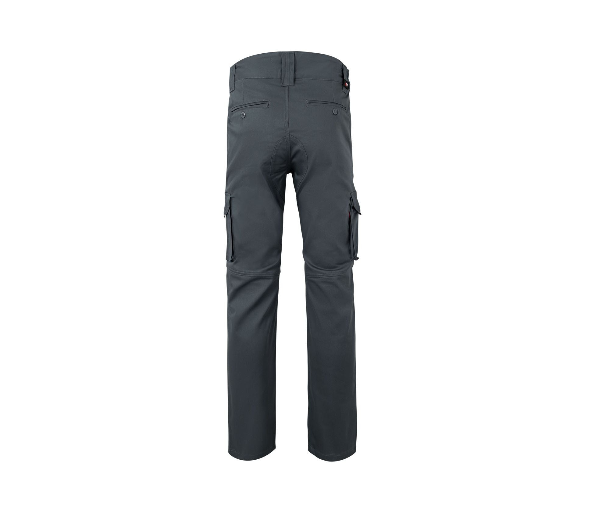 Pantalon Multipoches en Coton Stretch - Grey