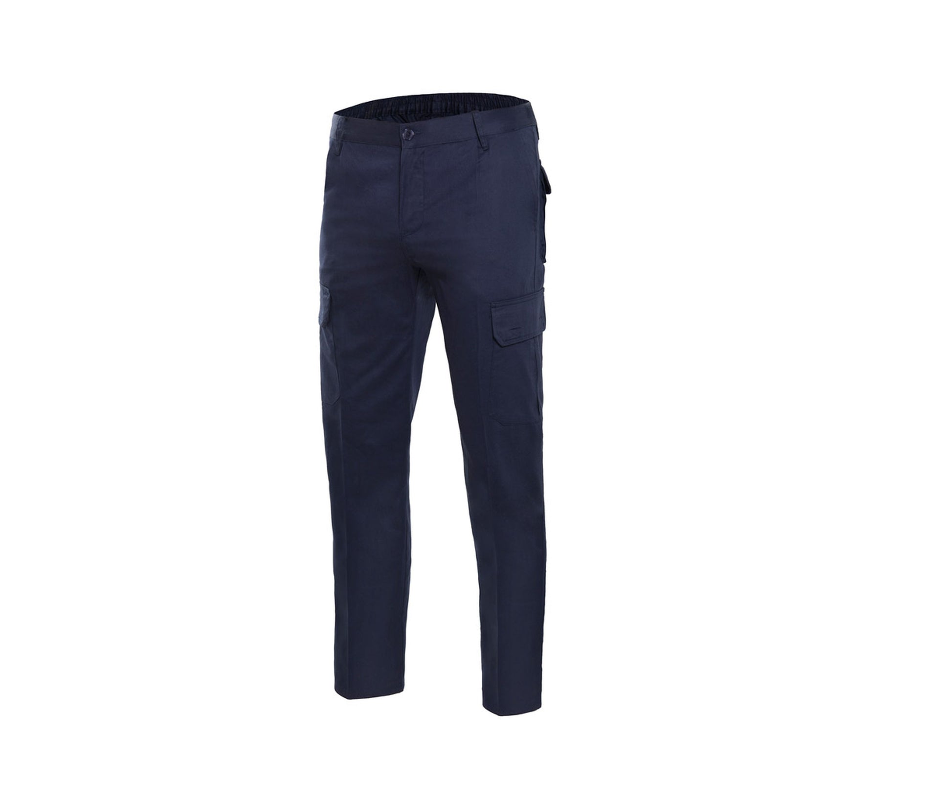 Pantalon 100% Coton Multipoches - Navy