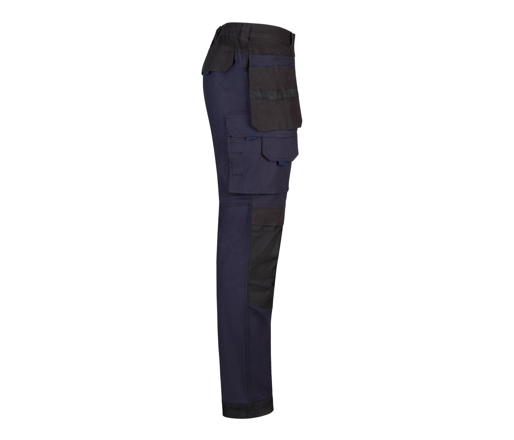 Pantalon Bicolore Canvas Stretch - Navy/black