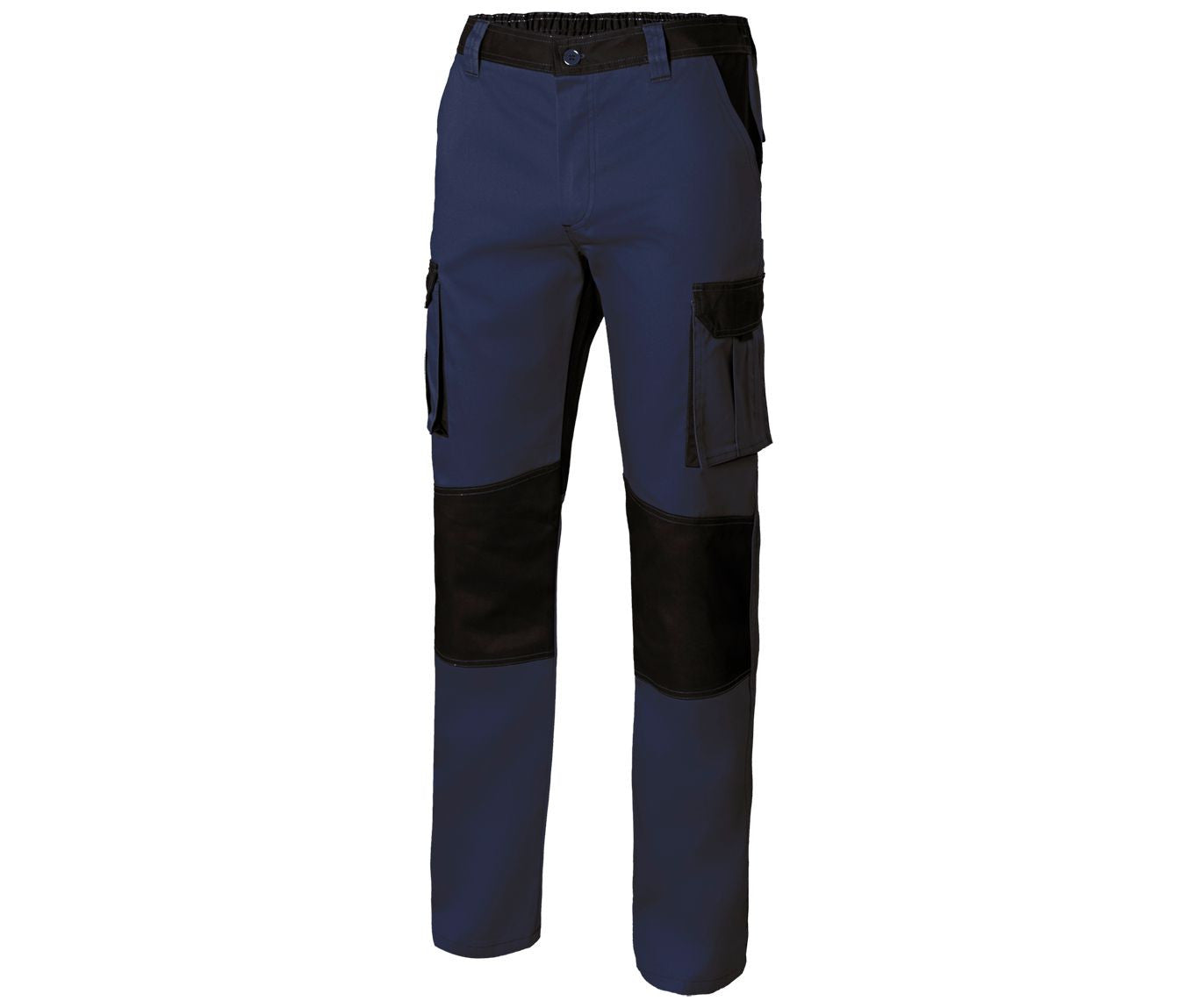 Pantalon Multipoches Bicolore - Navy/black