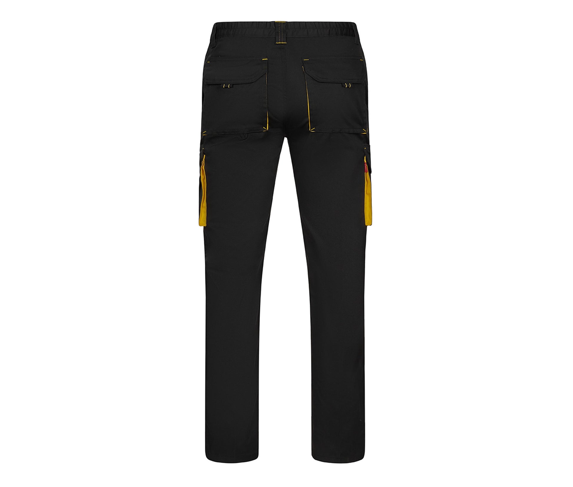 Pantalon de Travail Bicolore - Black / Yellow