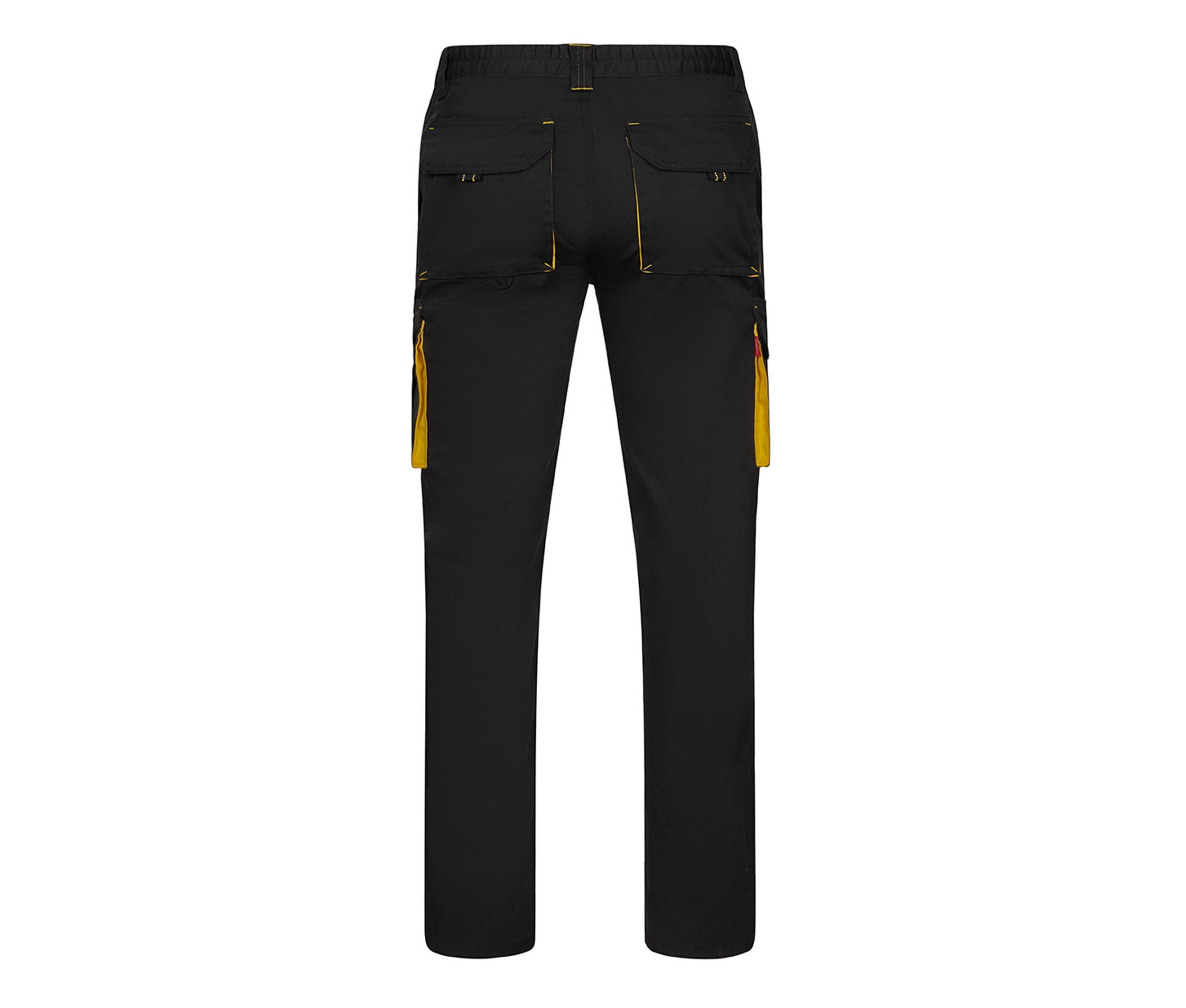 Pantalon de Travail Bicolore - Black / Yellow