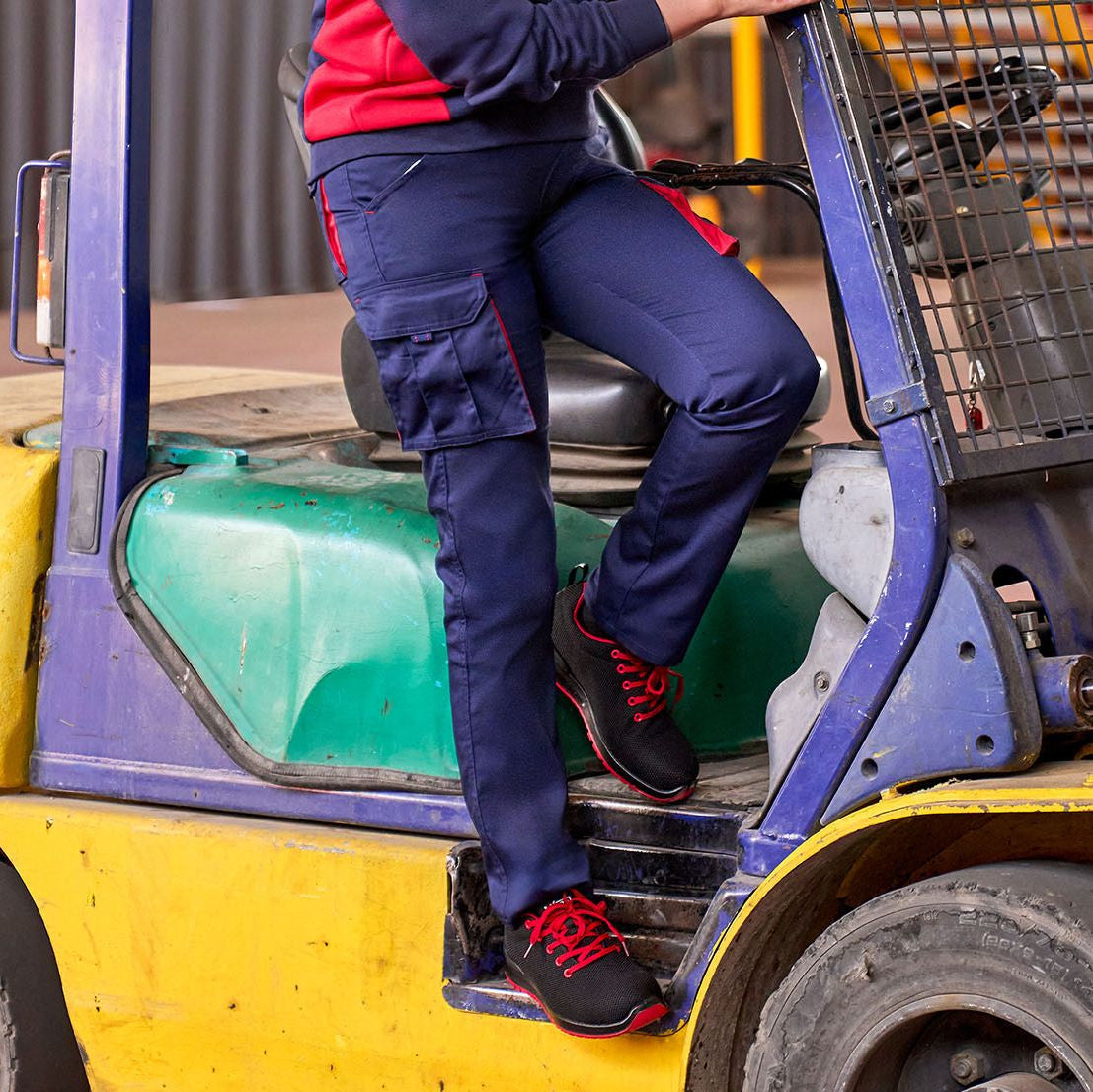 Pantalon de travail bicolore
