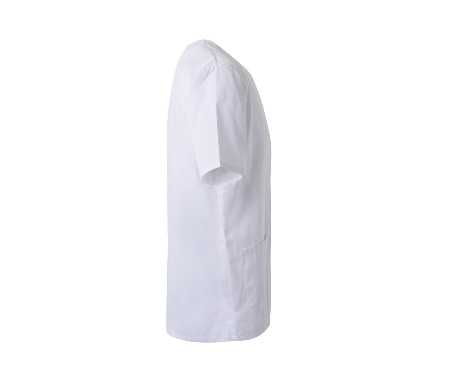 Veste Avec Boutons Pression - White