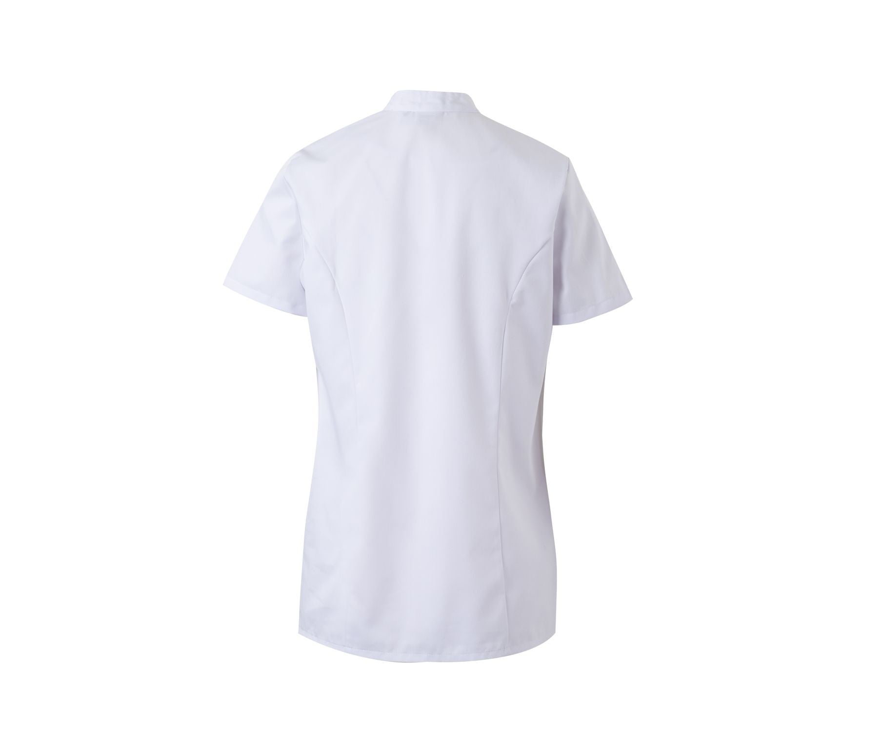 Tunique à Boutons Personnel Médical - White