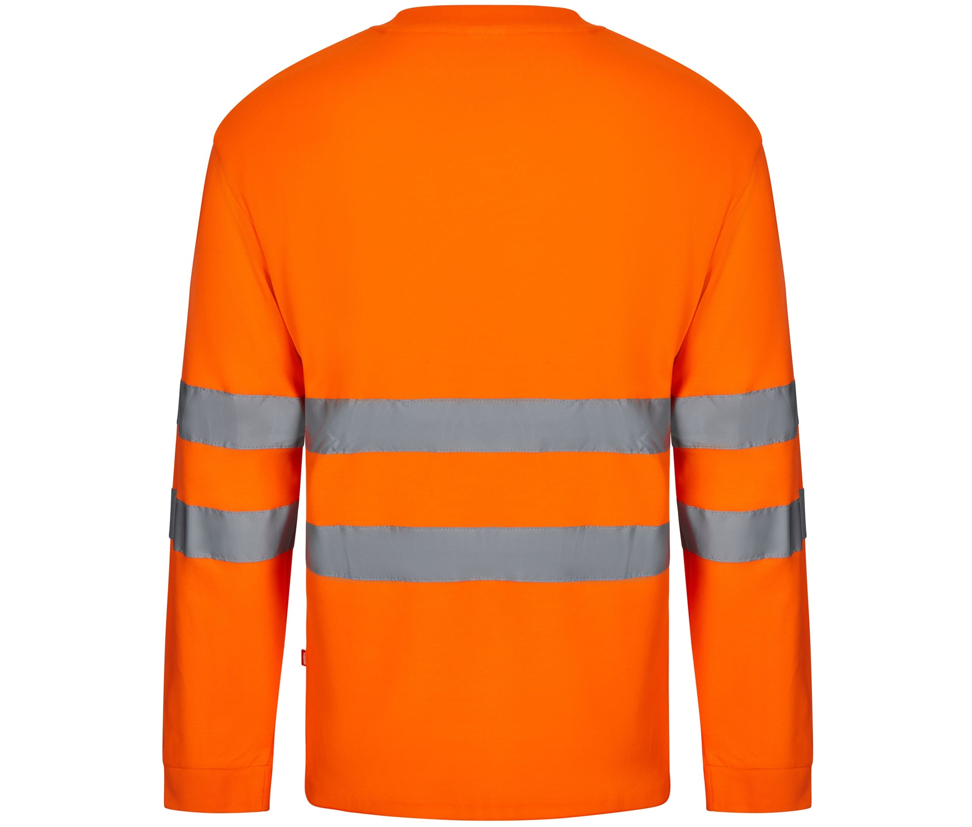 Tee-Shirt Ml en Coton/polyester Haute Visibilité - Fluo Orange
