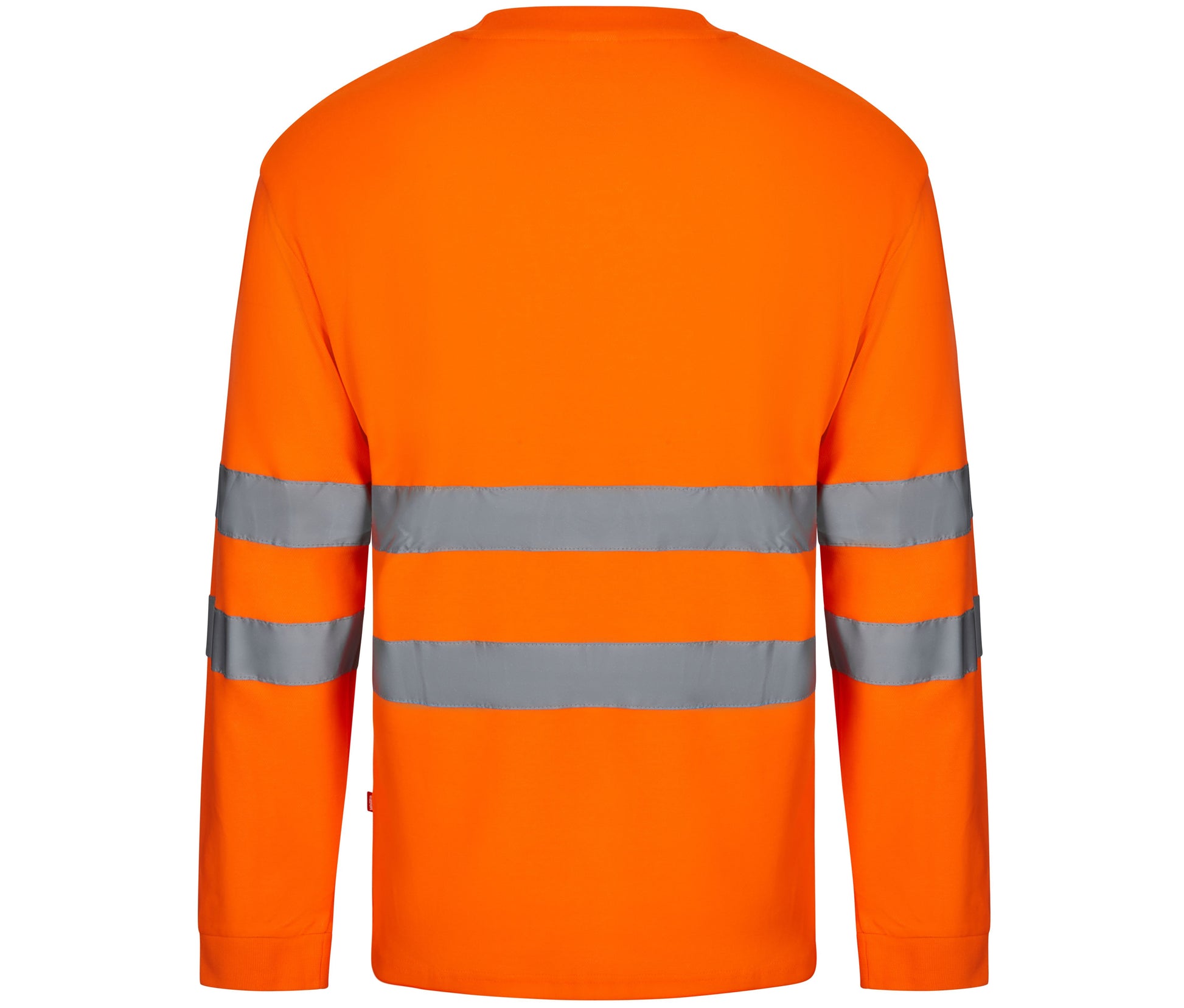 Tee-Shirt Ml en Coton/polyester Haute Visibilité - Fluo Orange