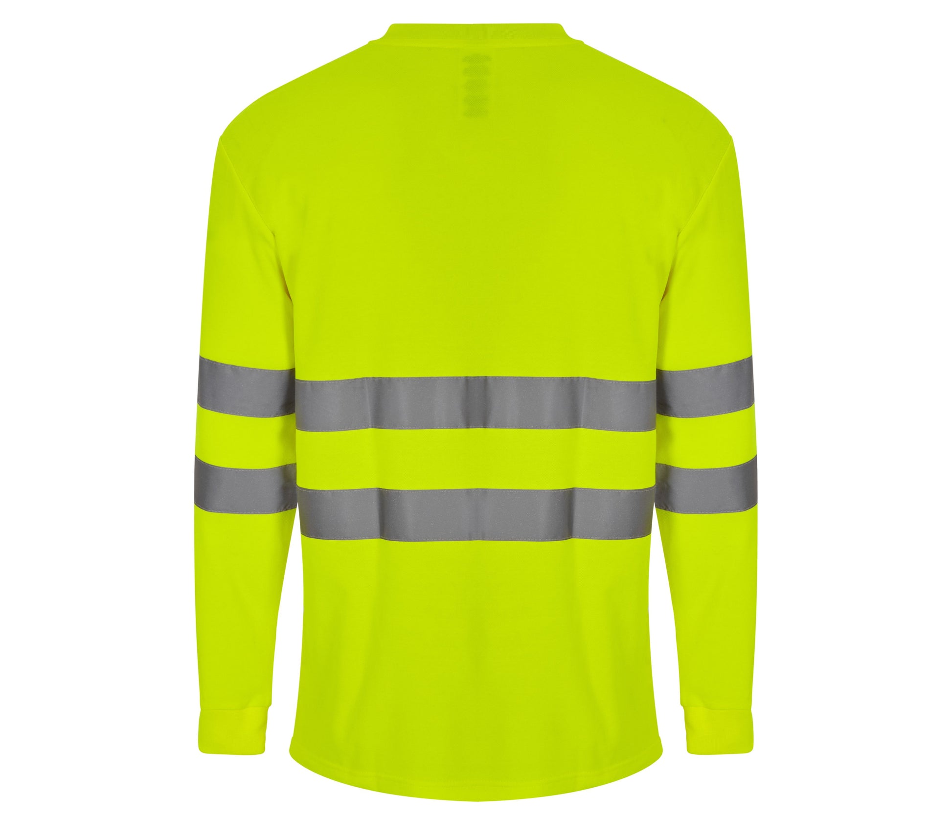 Tee-Shirt Ml en Coton/polyester Haute Visibilité - Fluo Yellow
